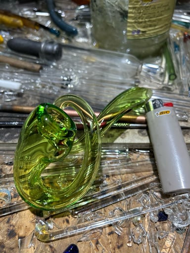 Preview pic of Lime green curlock