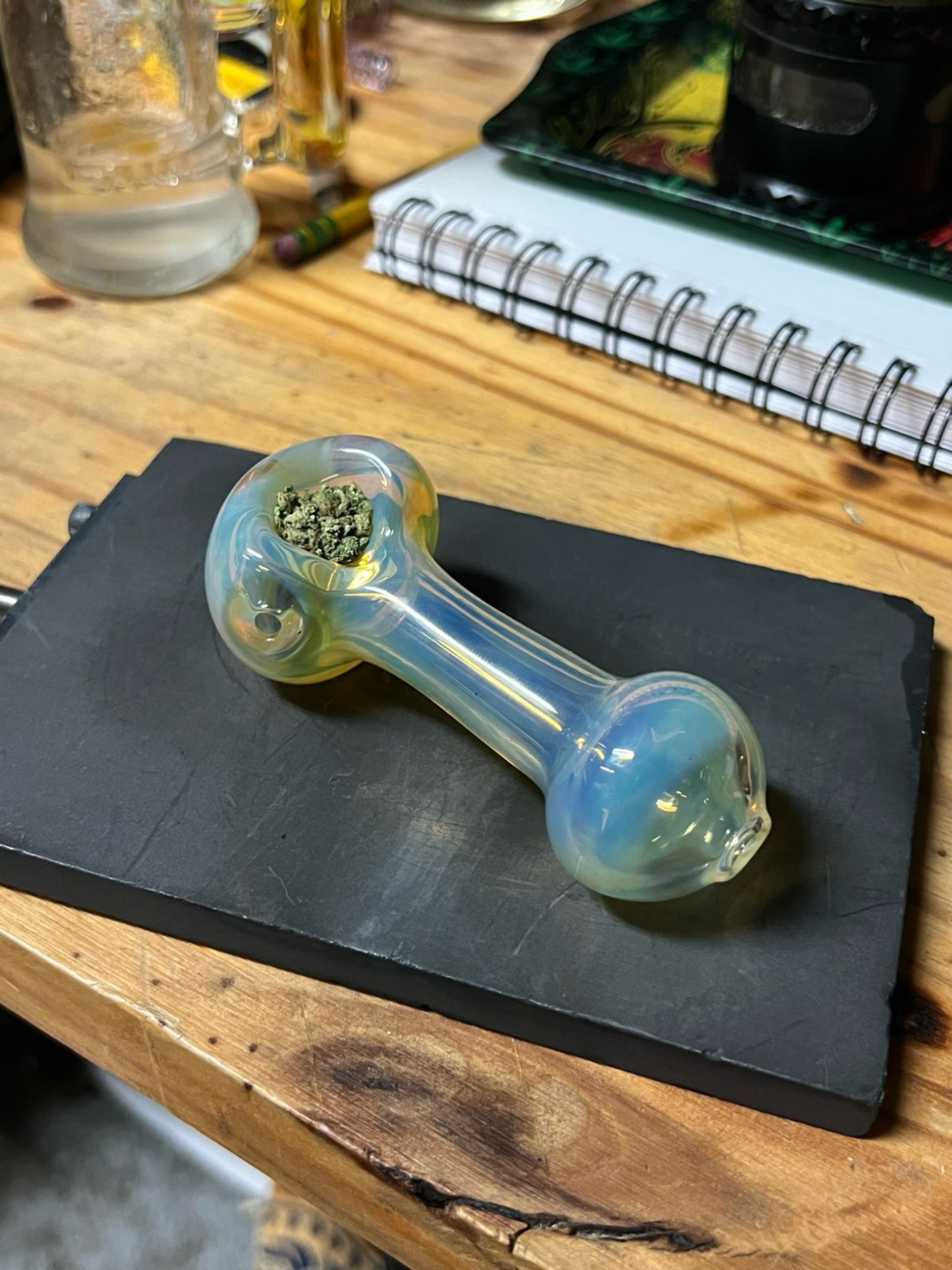 Preview pic of silver fumed spoon!