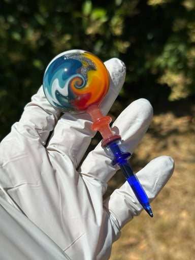 Preview pic of Wig Wag Lollipop Dabber By Undertow Glass