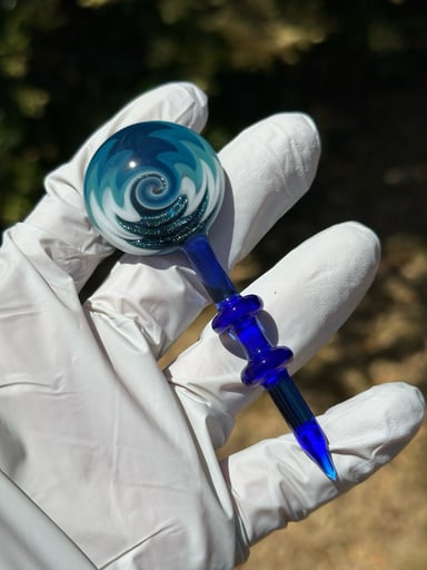 Preview pic of Wig Wag Lollipop Dabber By Undertow Glass