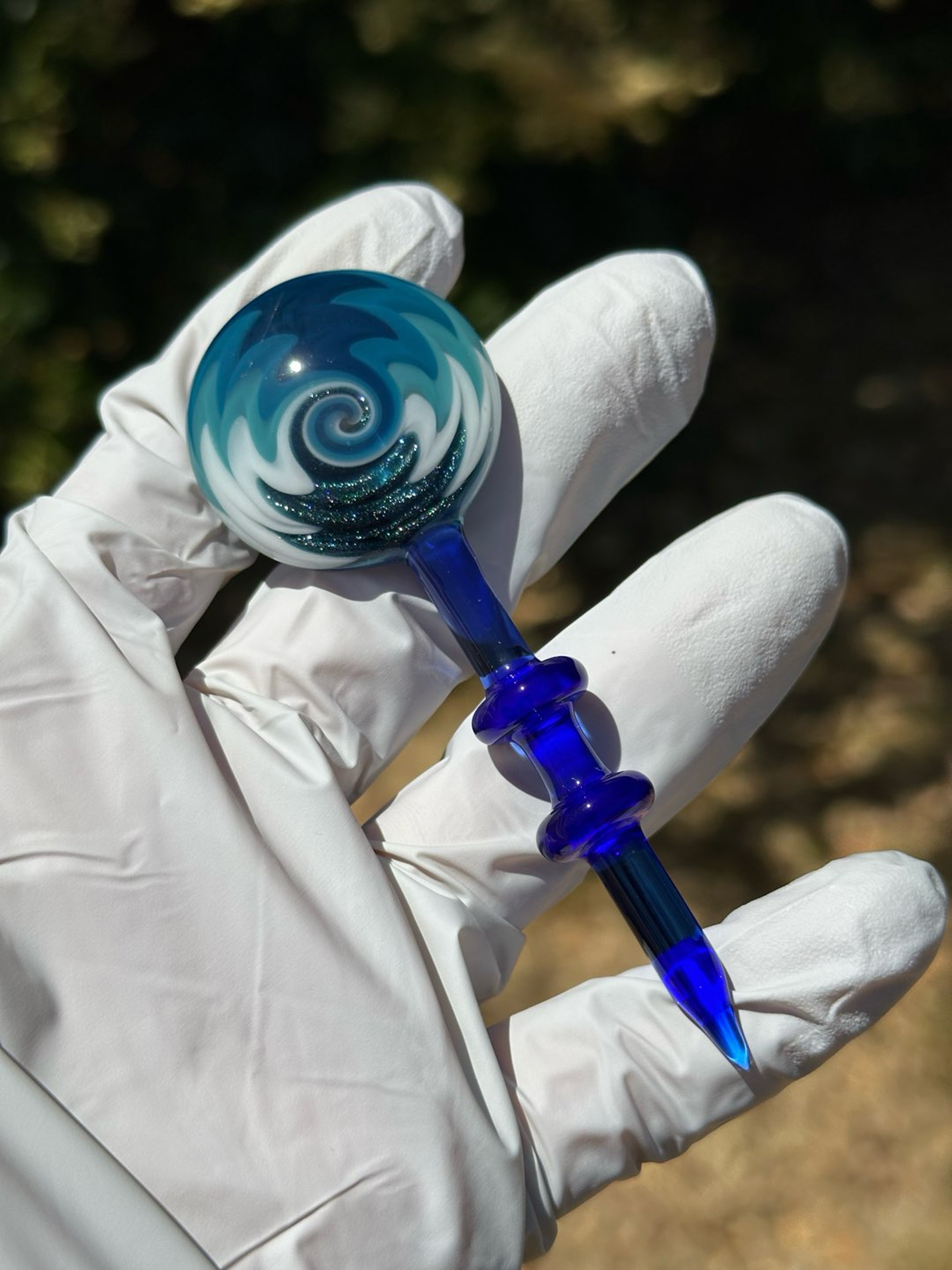 Preview pic of Wig Wag Lollipop Dabber By Undertow Glass