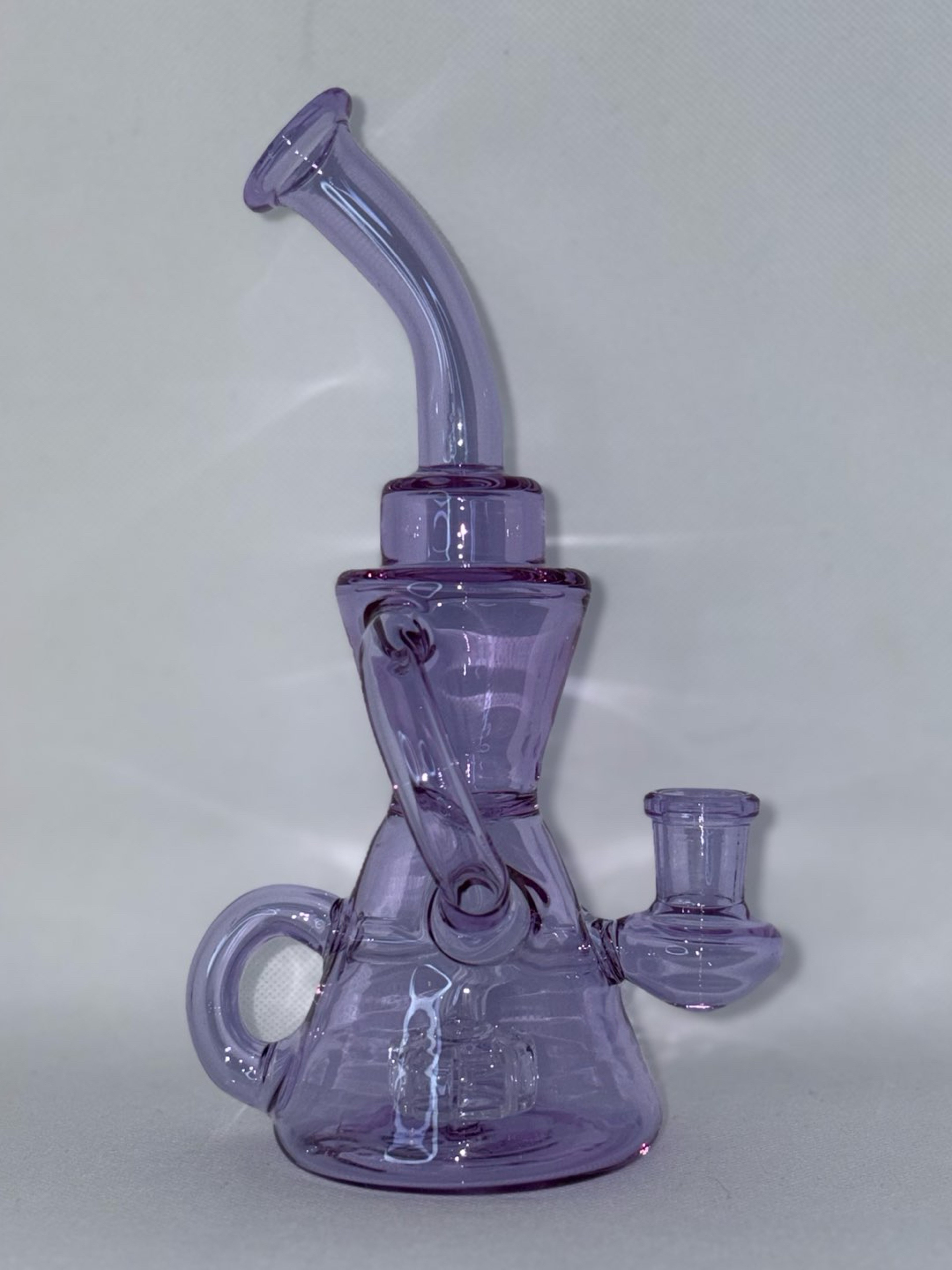 Preview pic of Full Colored Purple Dab Rig 14mm