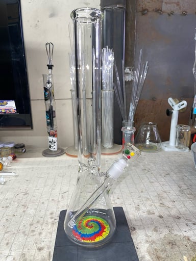 Preview pic of Rasta decal, 16”x44mm, 1 hole 14mm slide