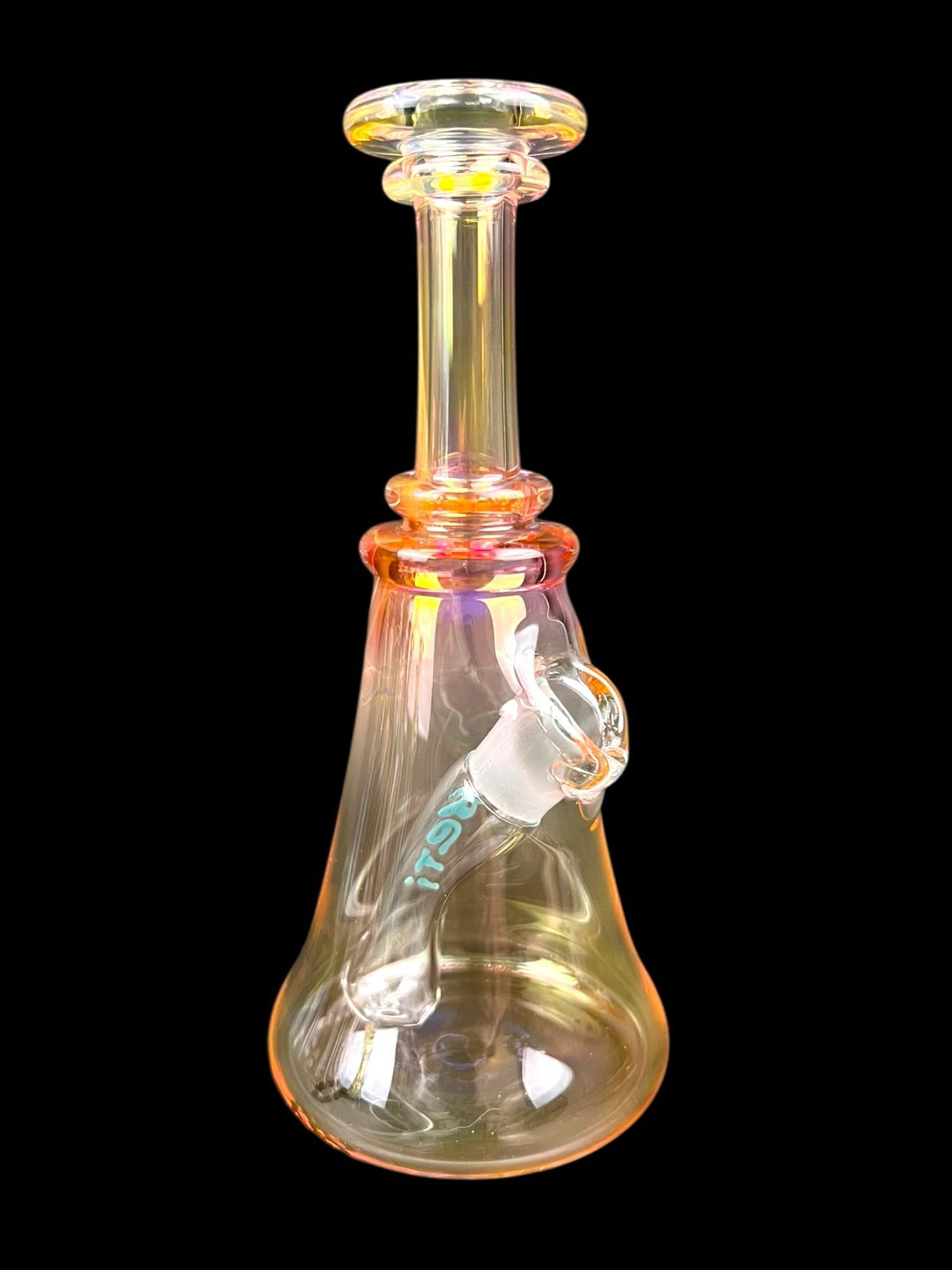 Preview pic of Yeti Dabs - Fumed Glass Mini Tube Dab Rig