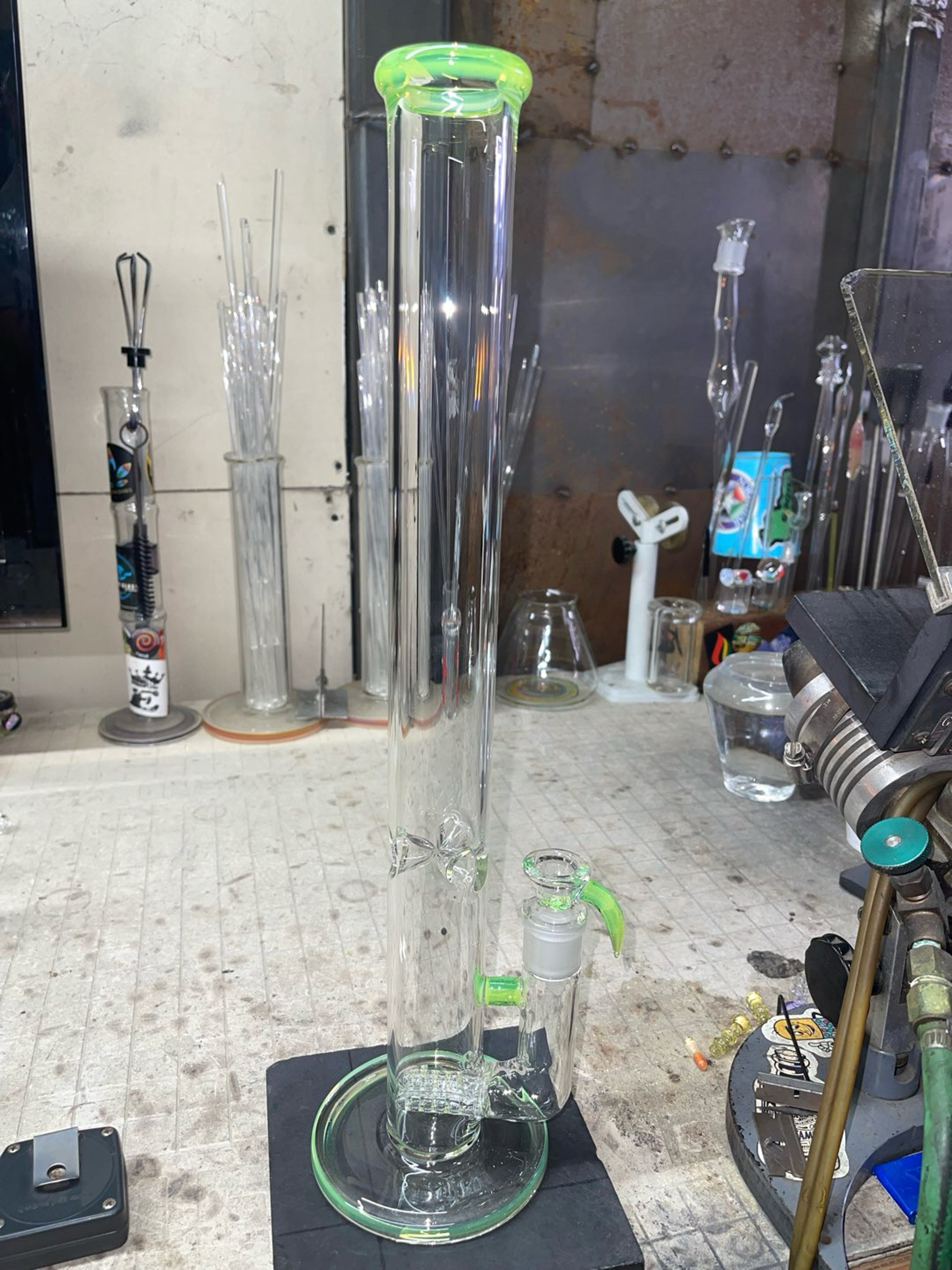Preview pic of Green slyme 3 inline, 18mm 4 holes slide
