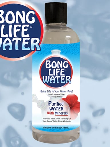 Preview pic of Repel-Aide Bong Life Water 16oz