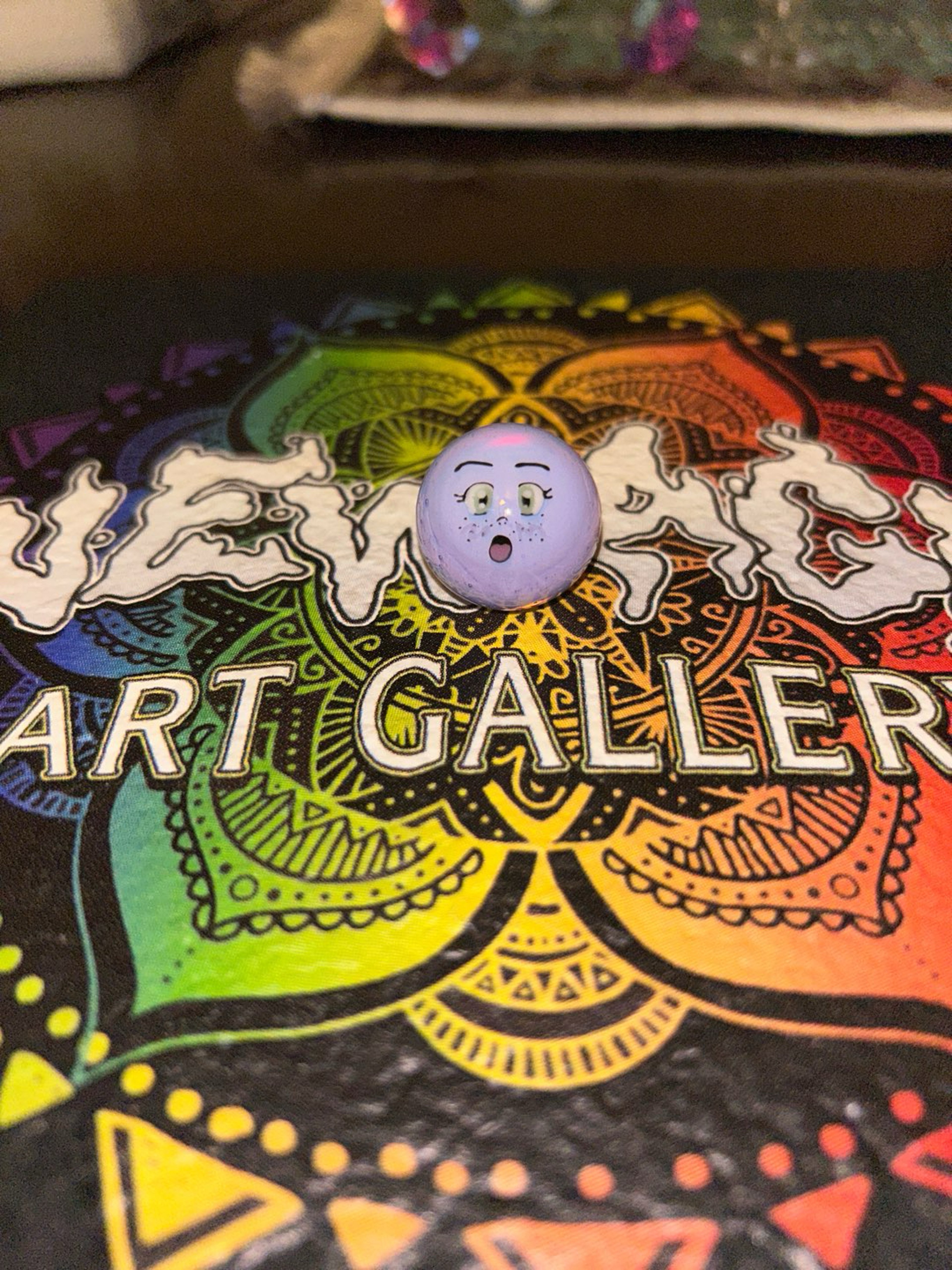 Preview pic of Itsakushykindofstory green eyed Bae face marble