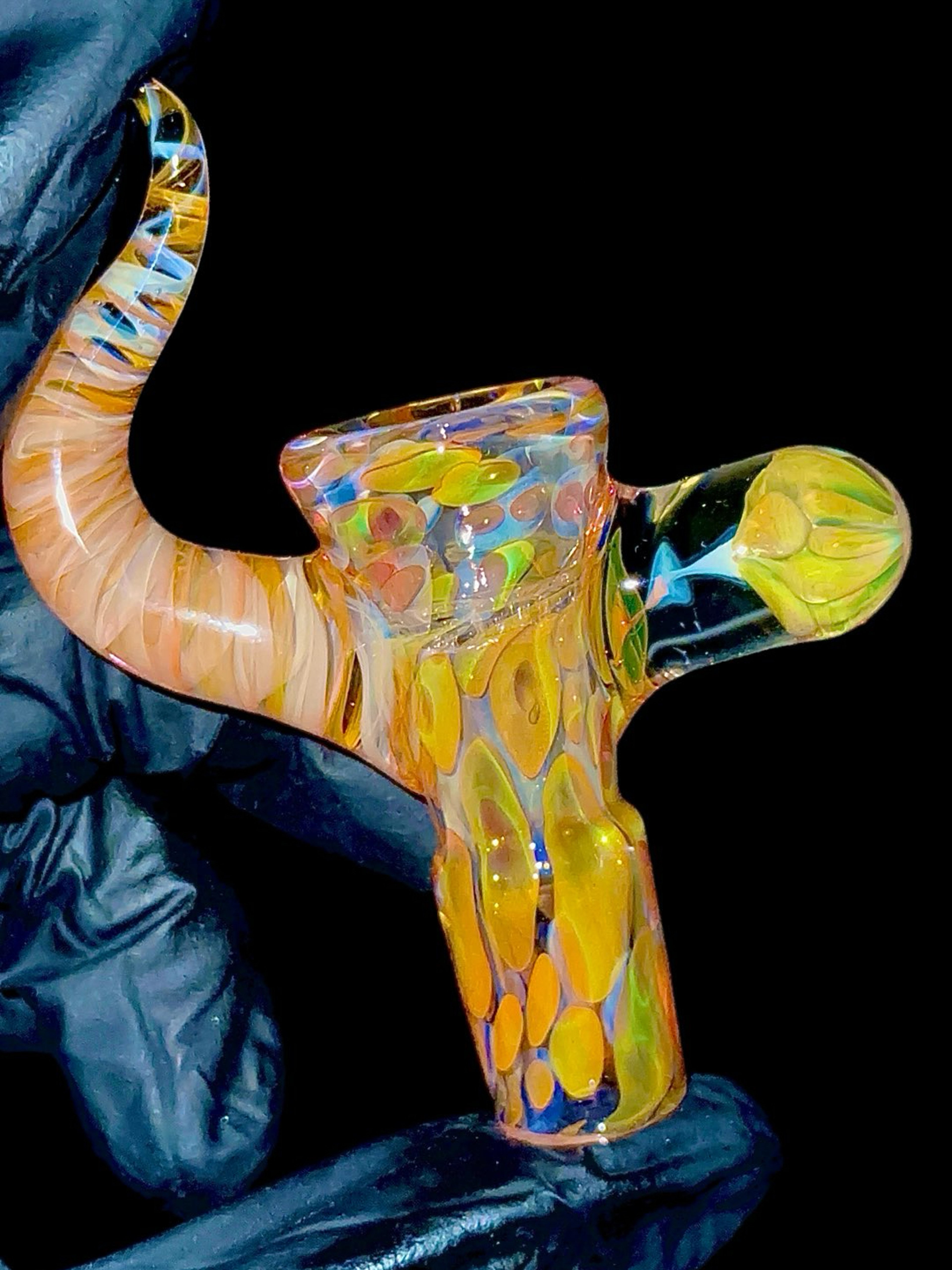 Preview pic of @woj.glass 18/4 Fumed Uphorn Slide