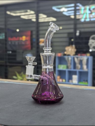 Preview pic of Purple Glycerin Clear Bong