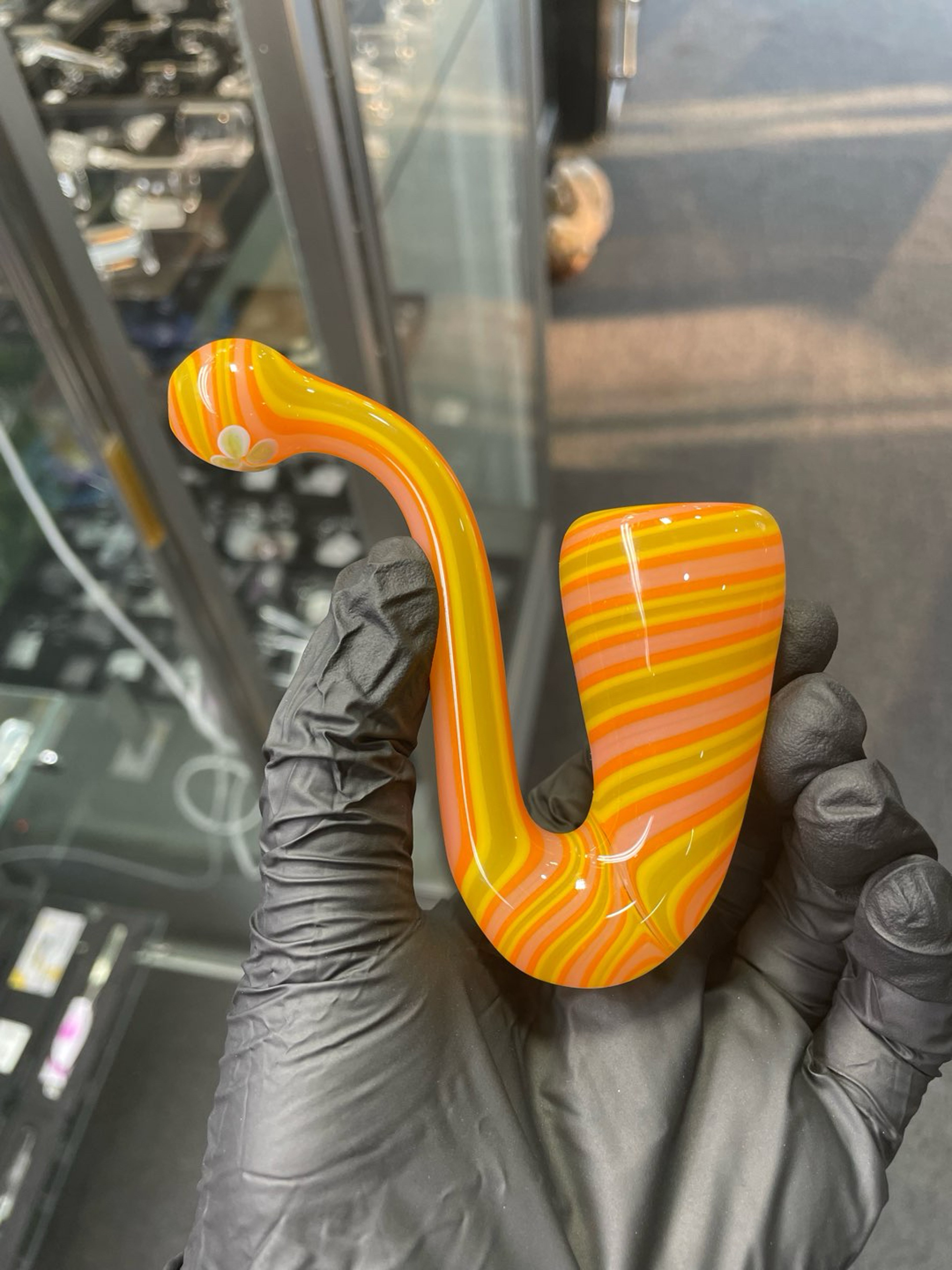 Preview pic of Jem Glass Linework Sherlock Orange