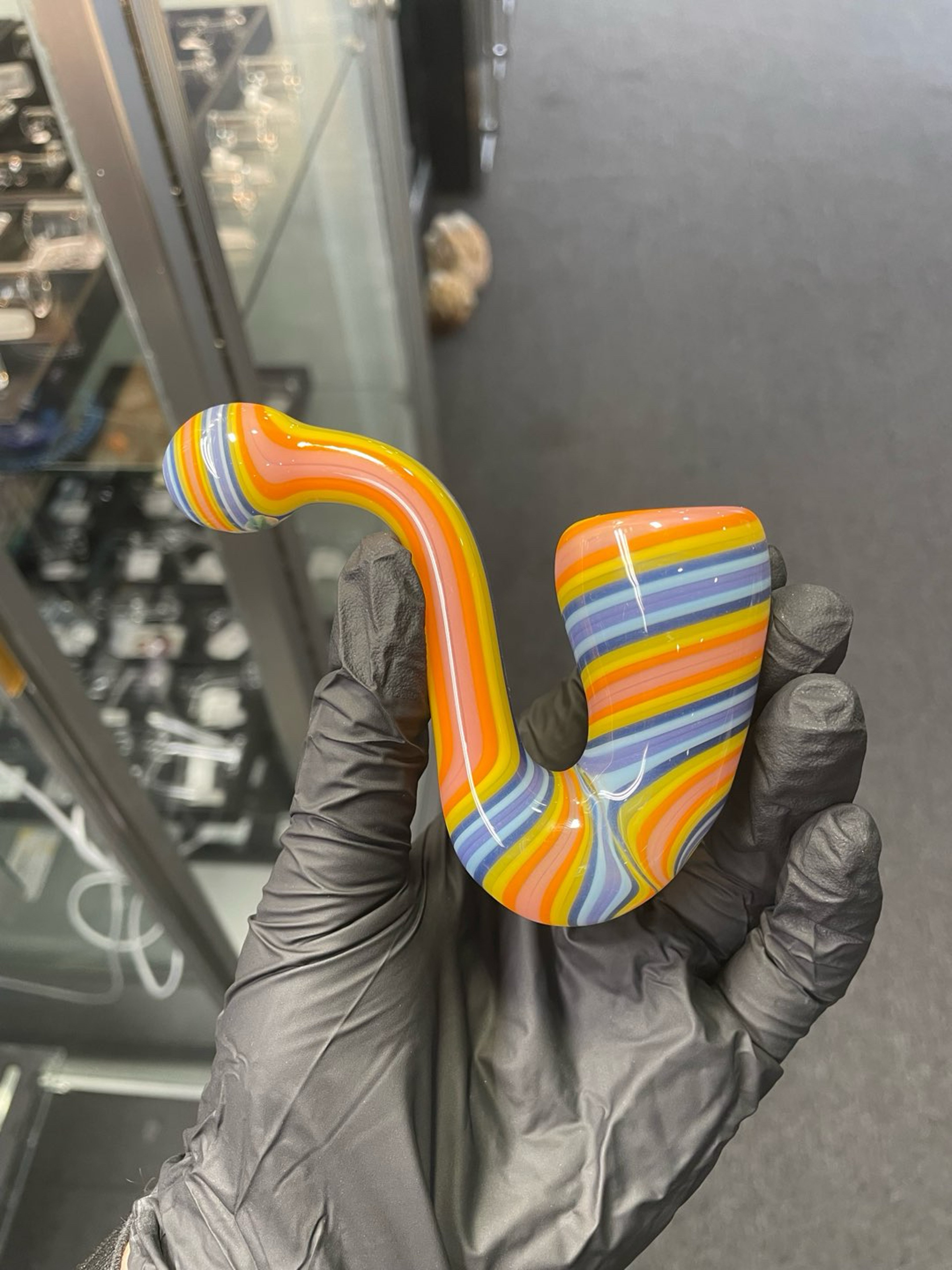 Preview pic of Jem Glass Linework Sherlock Blue, Purple