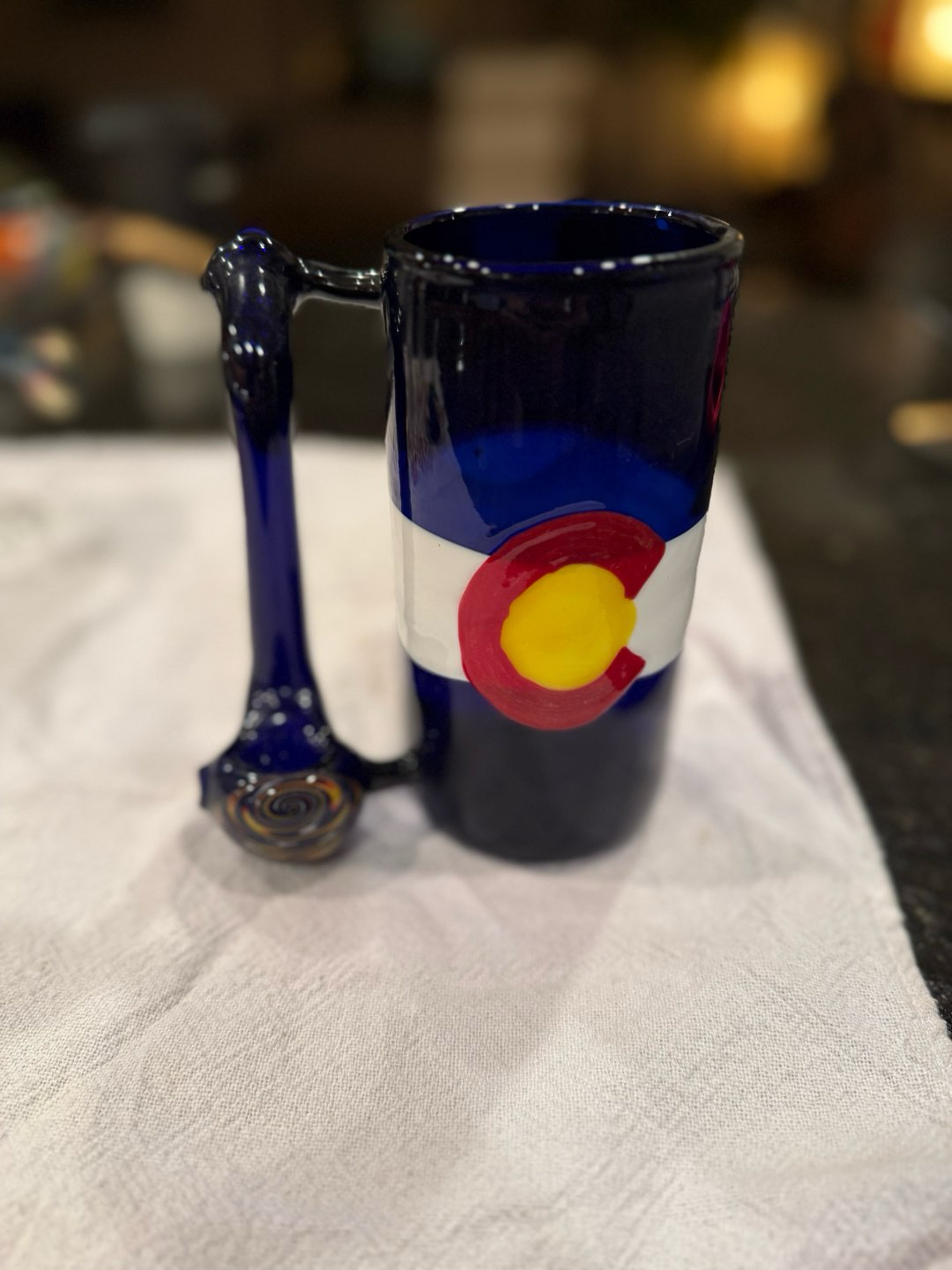 Preview pic of Colorado Beer Mug and Bowl. Classic combo!