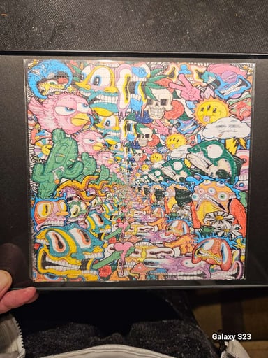 Preview pic of Aaron Brooks Experiment 419 blotter