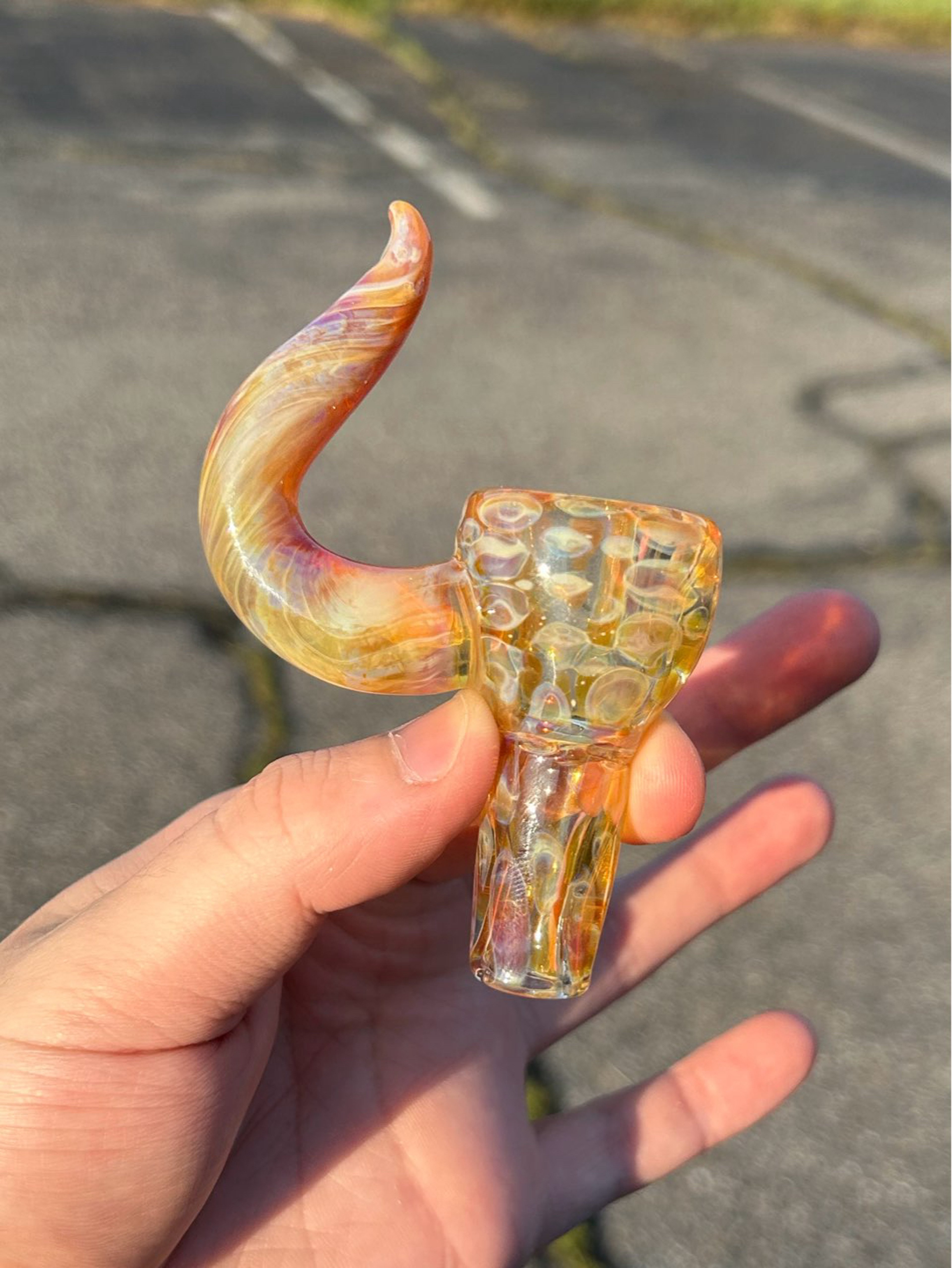 Preview pic of 18/4 Fully Worked Fumed GBG Slide / Bowl