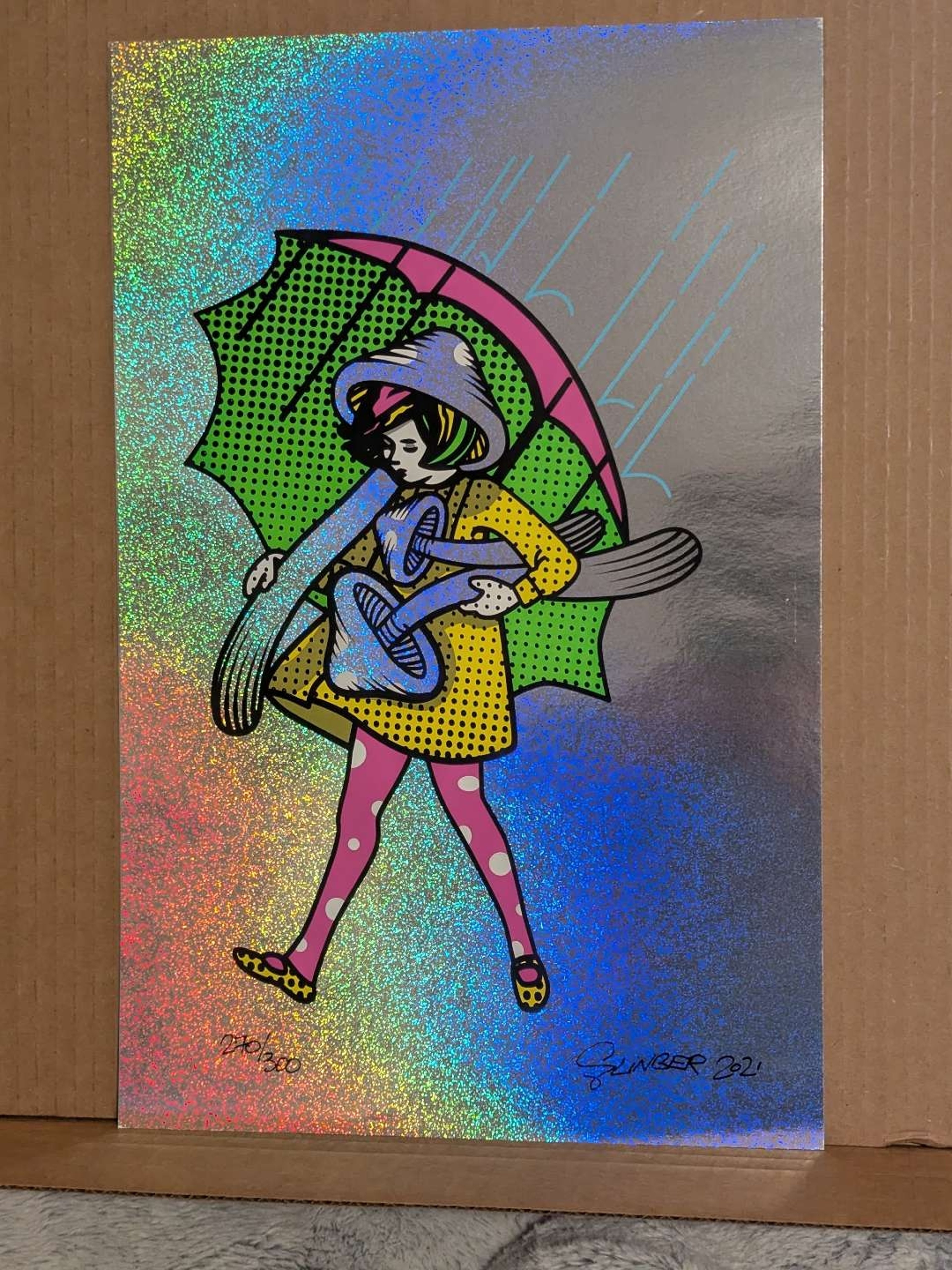 Preview pic of Slinger Mushroom Girl UV Foil