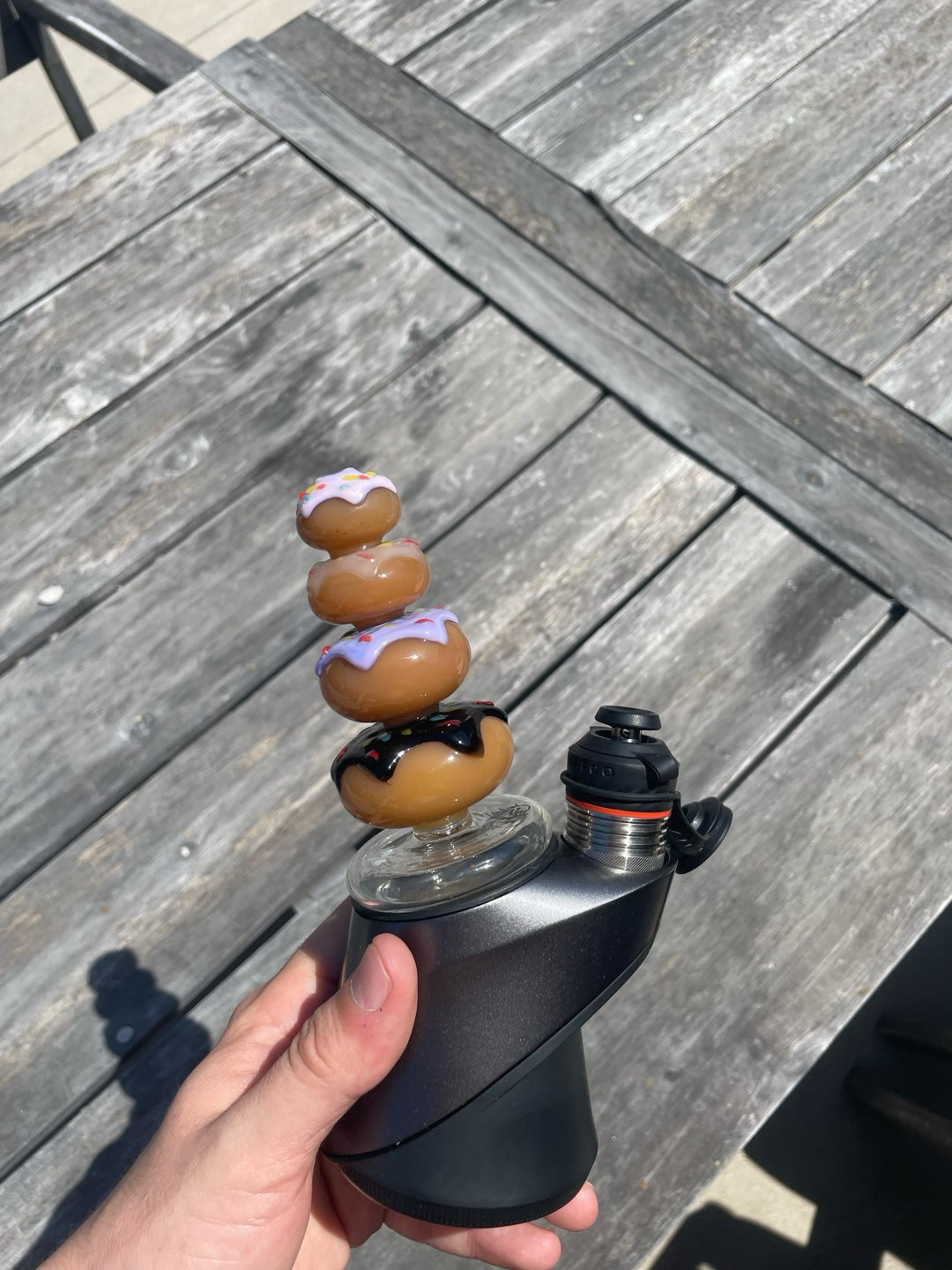 Preview pic of Donut Stack Puffco Attachment