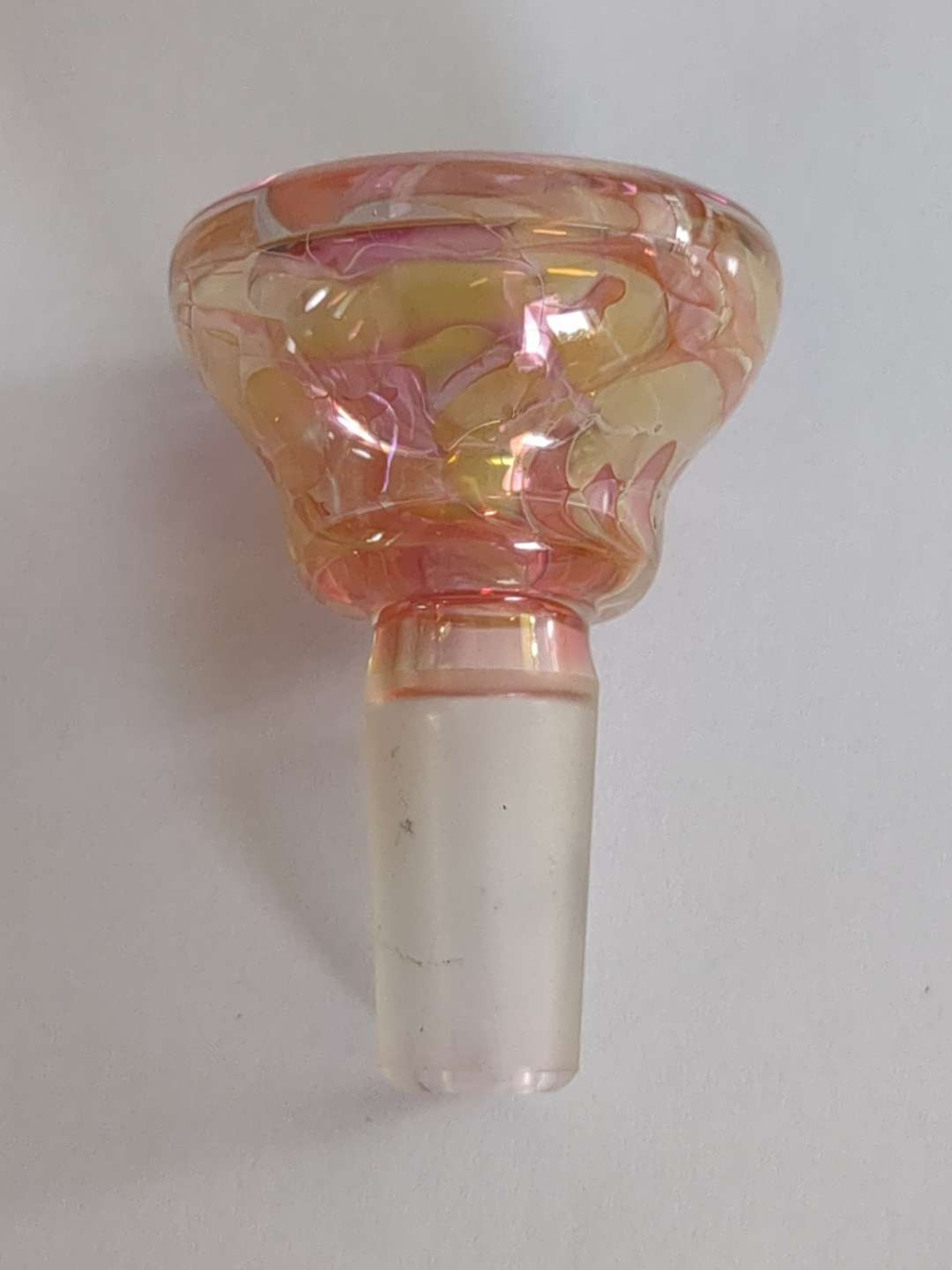 Gold and Silver Fume Bowl image 0
