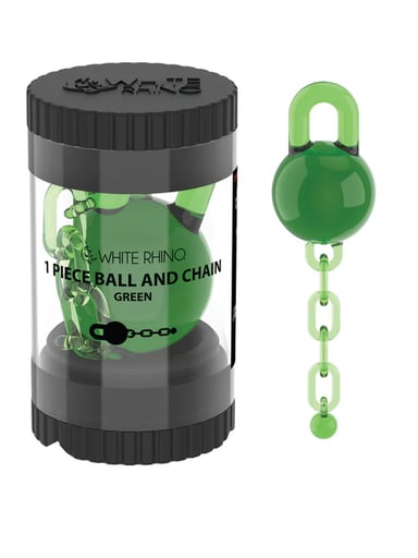 Preview pic of BRAND NEW! White Rhino brand Ball & Chain for Terp Slurper Style Dab Bangers