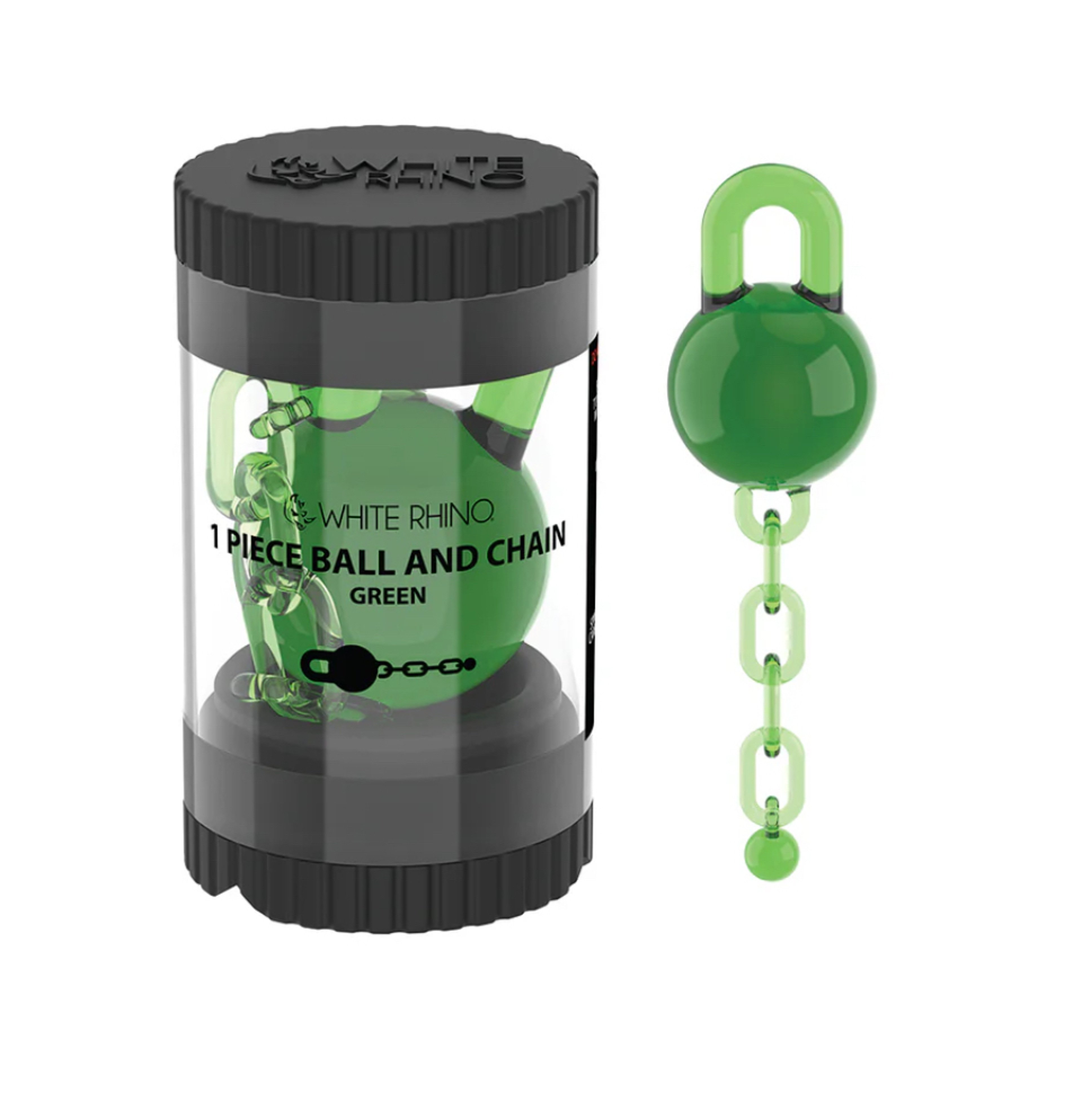 Preview pic of BRAND NEW! White Rhino brand Ball & Chain for Terp Slurper Style Dab Bangers