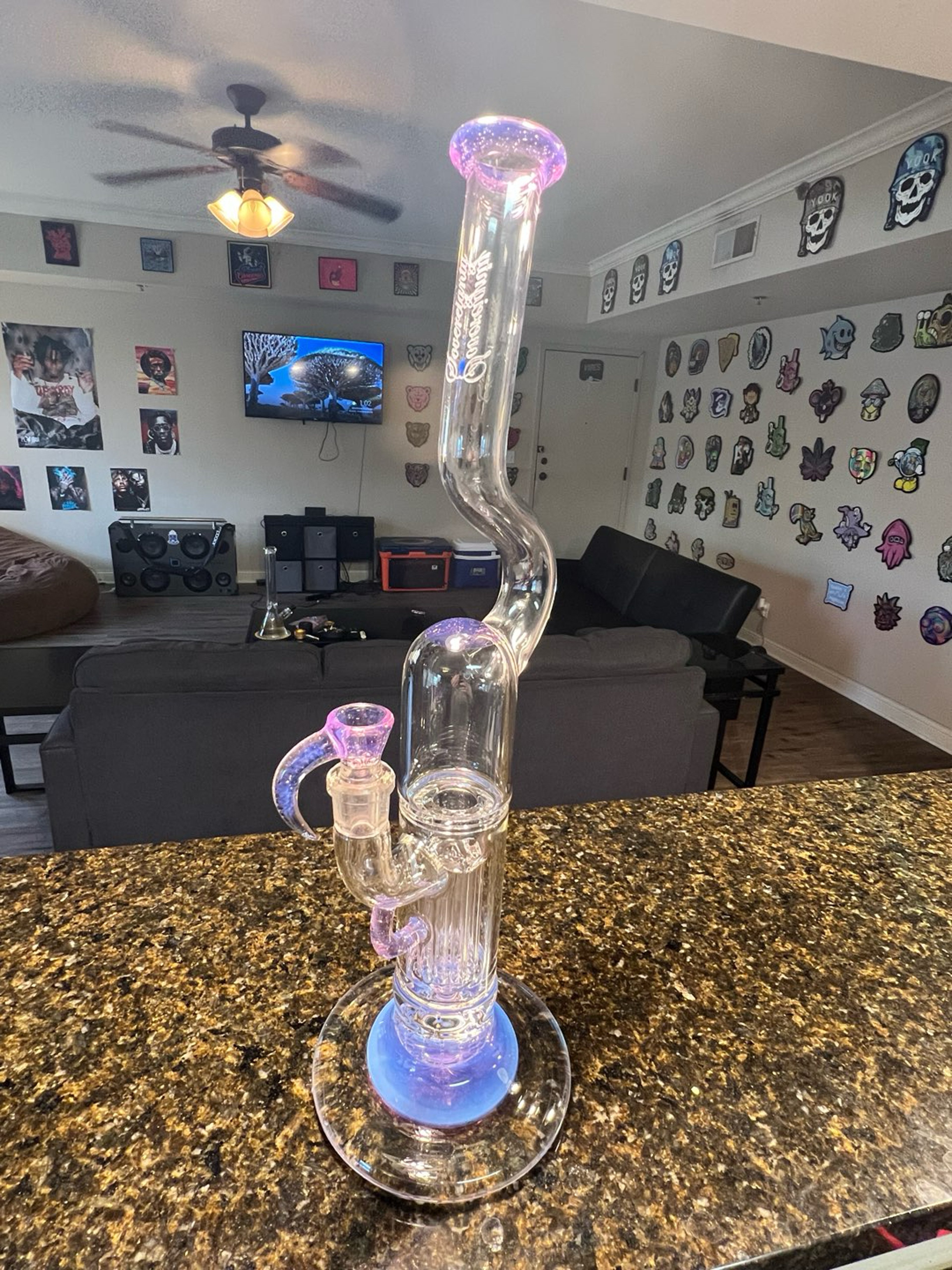 Preview pic of 1/1 Sovereignty Experimental Ruby Phoenix Hollowfoot FA Natty Neck Pillar