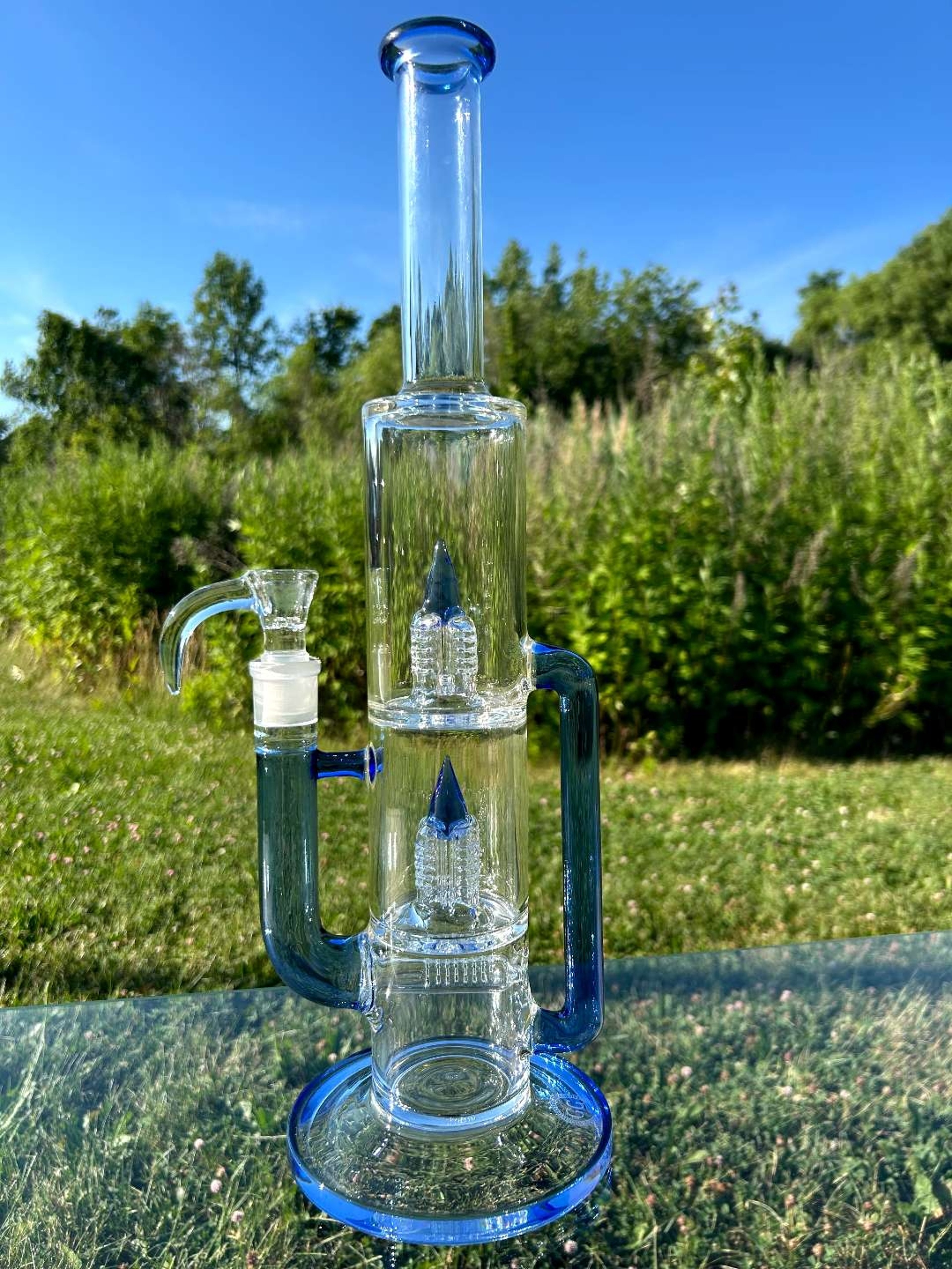 Preview pic of Greek Glass 18" Color Accent Treecycler