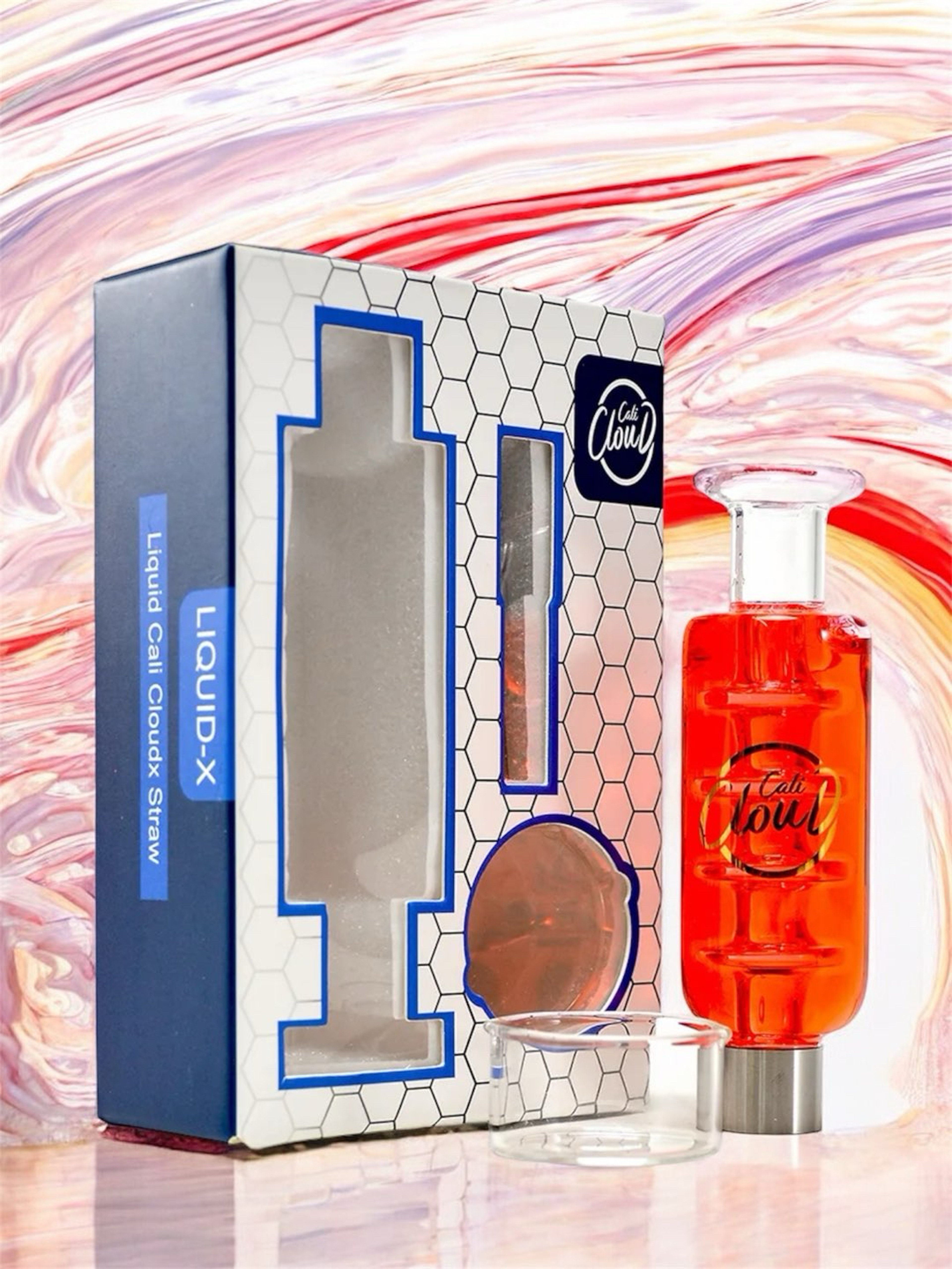 Preview pic of Cali CloudX LIQUID-X 🐦‍🔥 Freezable Nectar Collector in Red