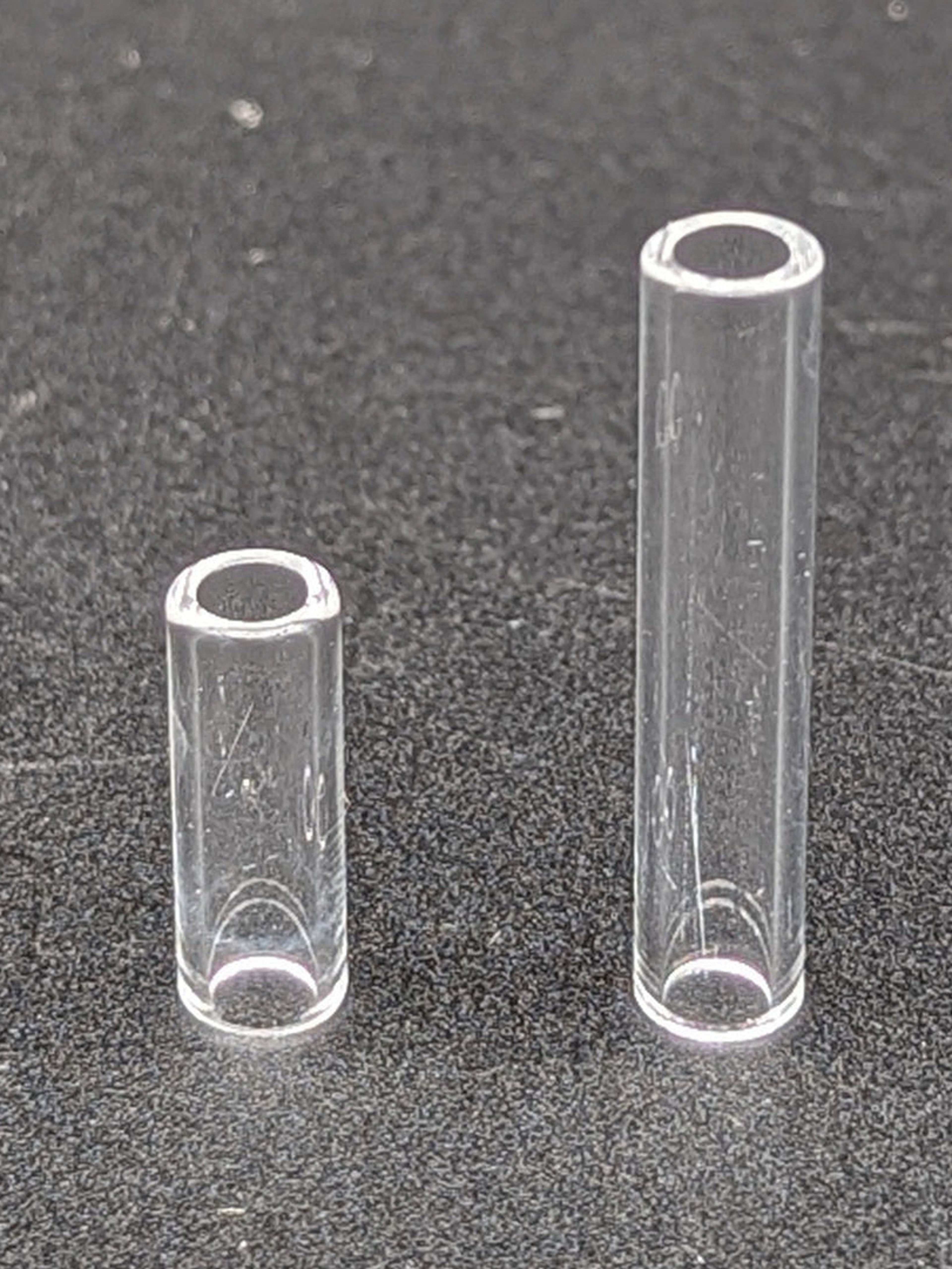 Preview pic of GREEK GLASS HOLLOW QUARTZ PILLAR