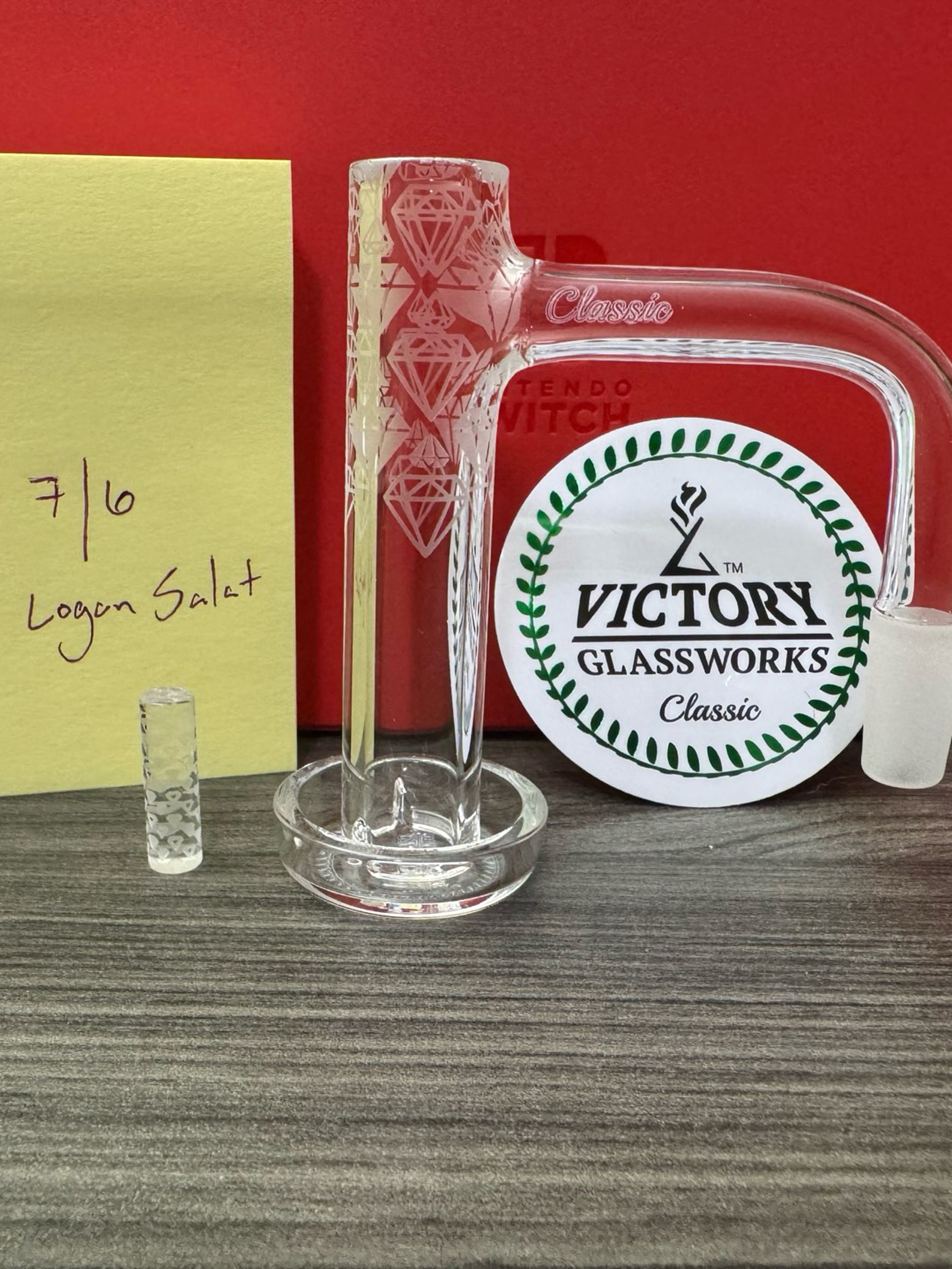 Preview pic of Victory Glassworks Diamond Tower and Pillar