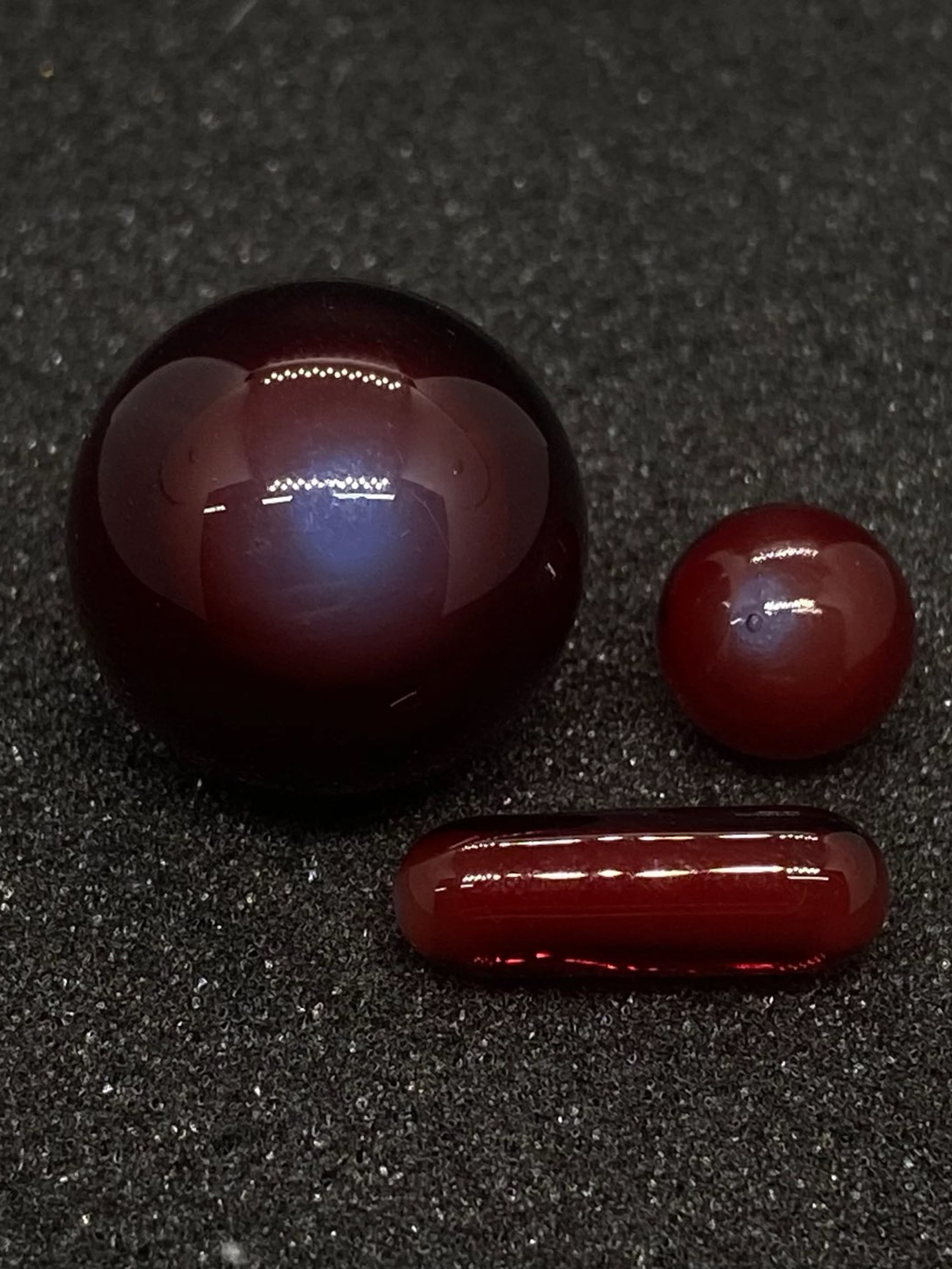 Preview pic of Brian Sheridan Pomegranate + Milky Blue Marble Set