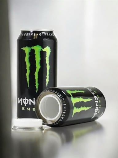 Preview pic of Monster Energy Drink Safe Stash Container 🤫