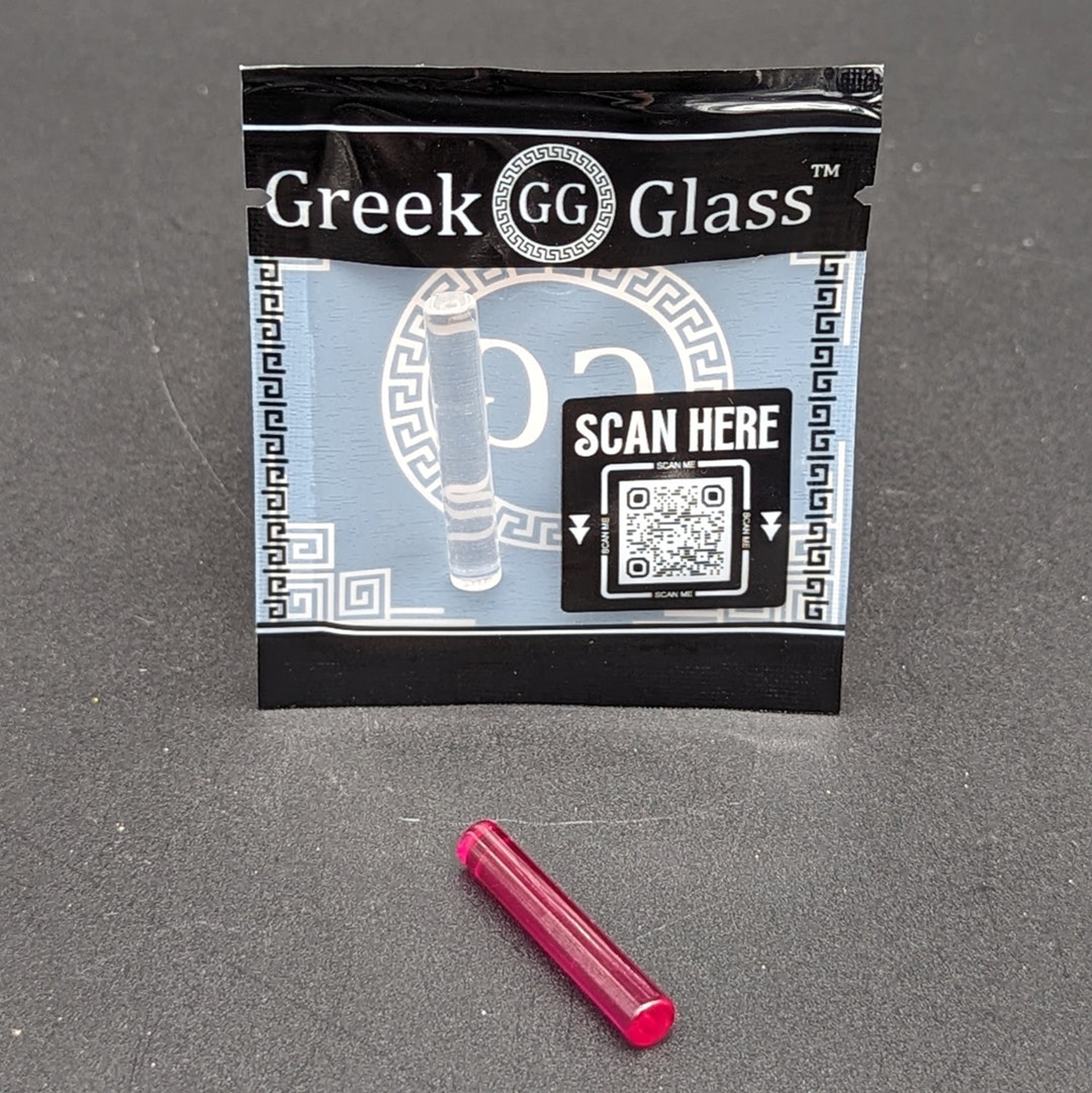 Preview pic of GREEK GLASS 5MM X 30MM PILLAR