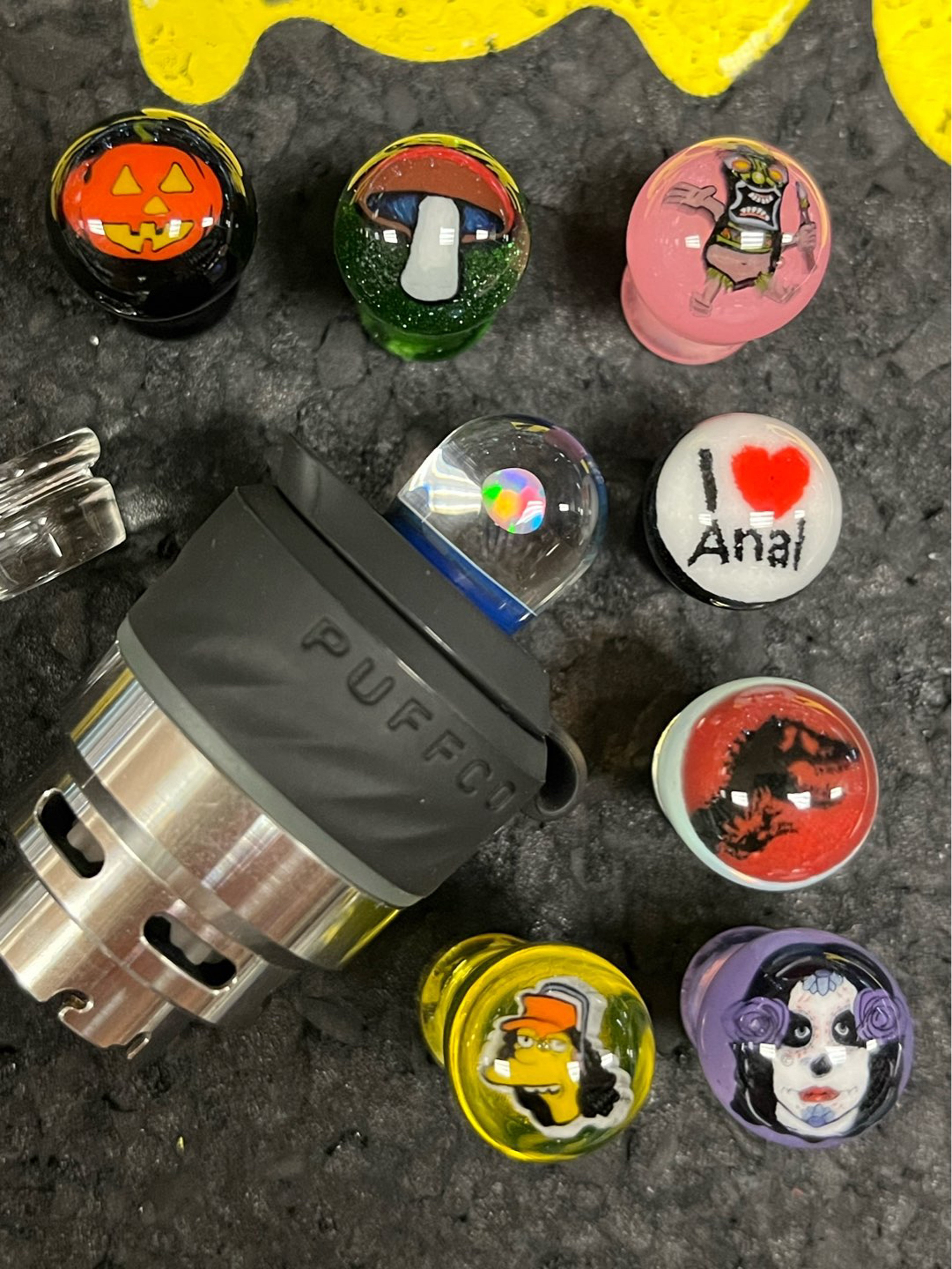 Preview pic of Steve H Puffco Peak Oculus spinner cap plugs