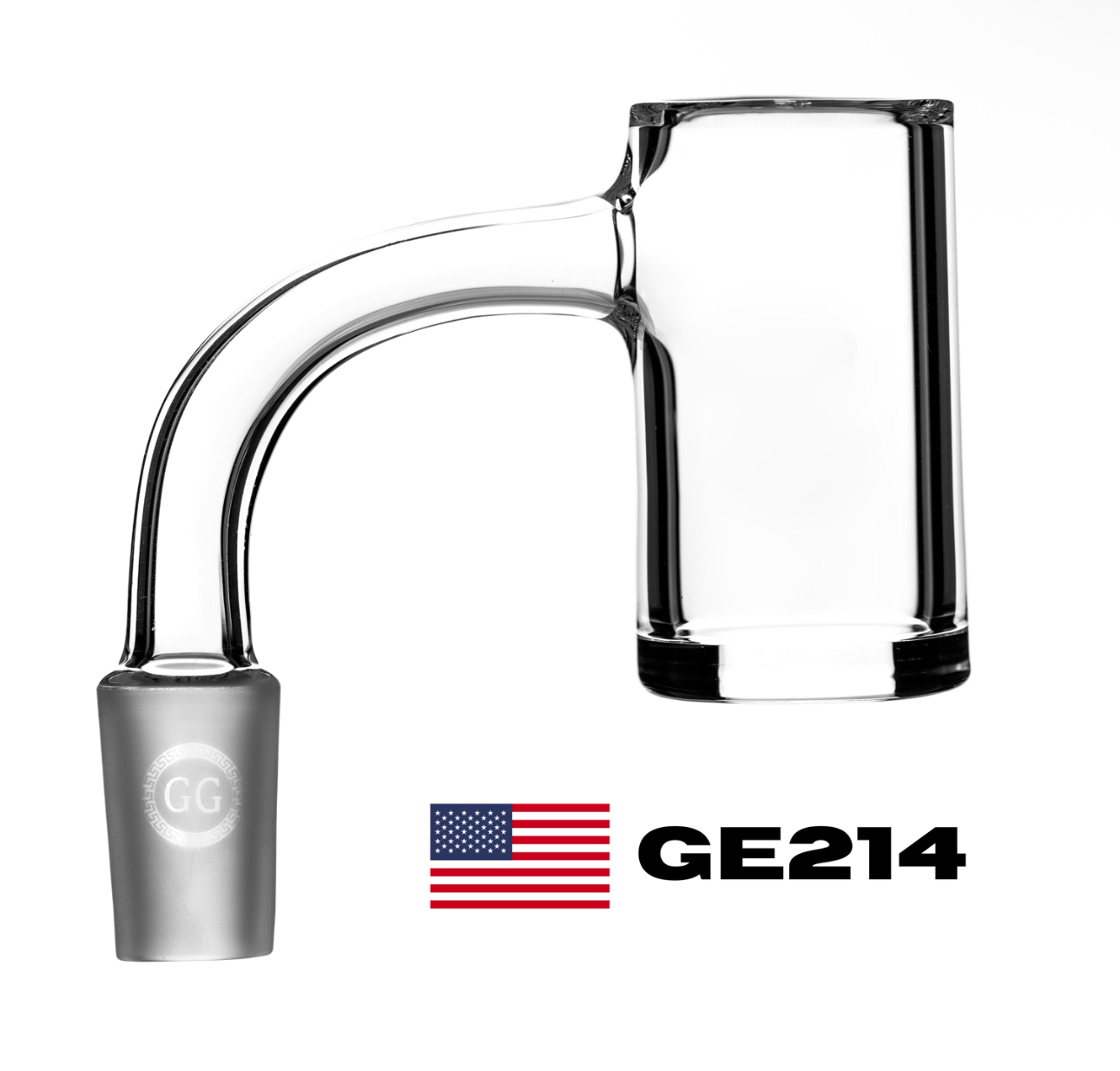 Preview pic of Greek Glass GE214 Quartz Banger 14mm