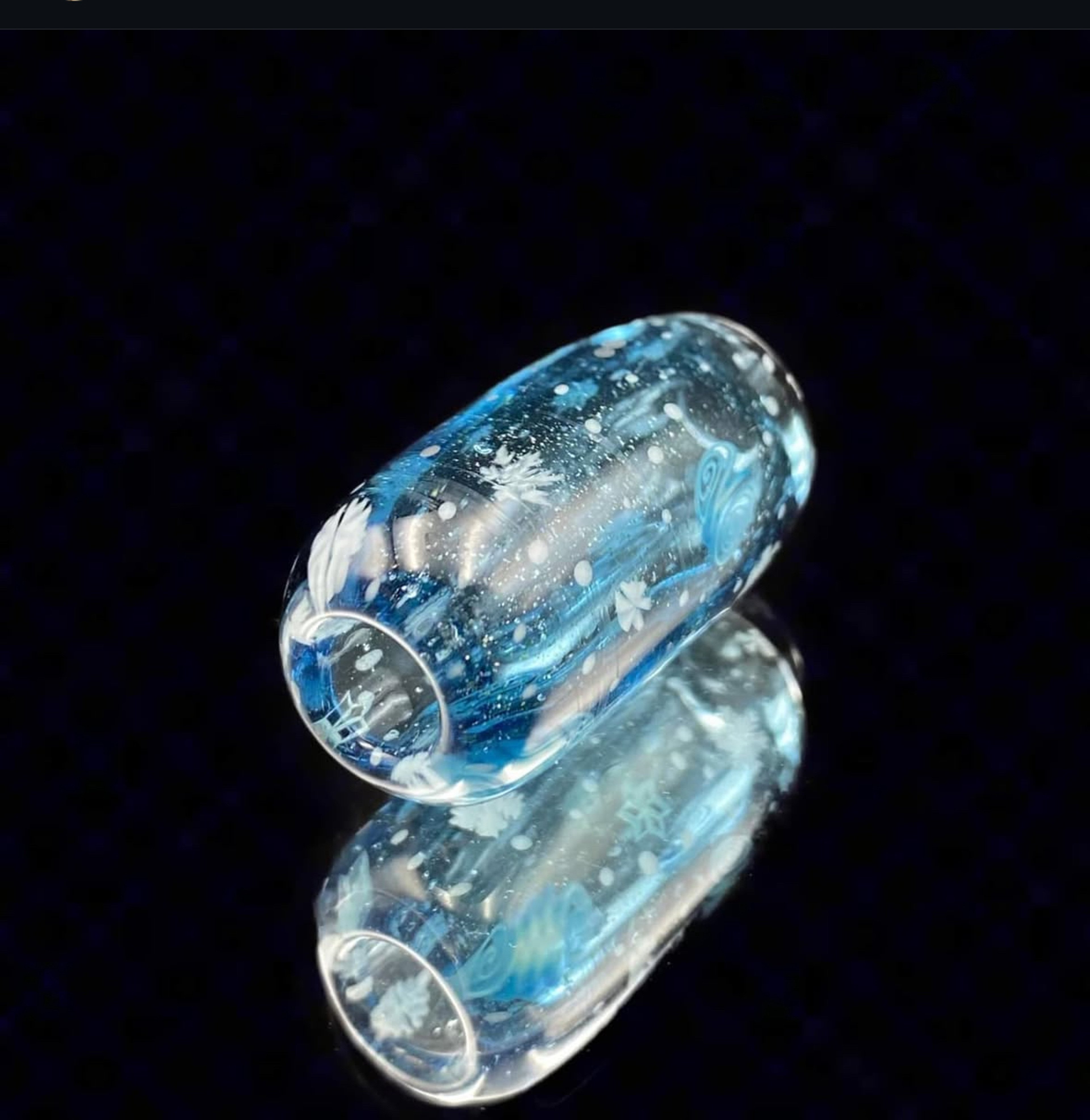 Preview pic of Chaka Blue stardust Bead