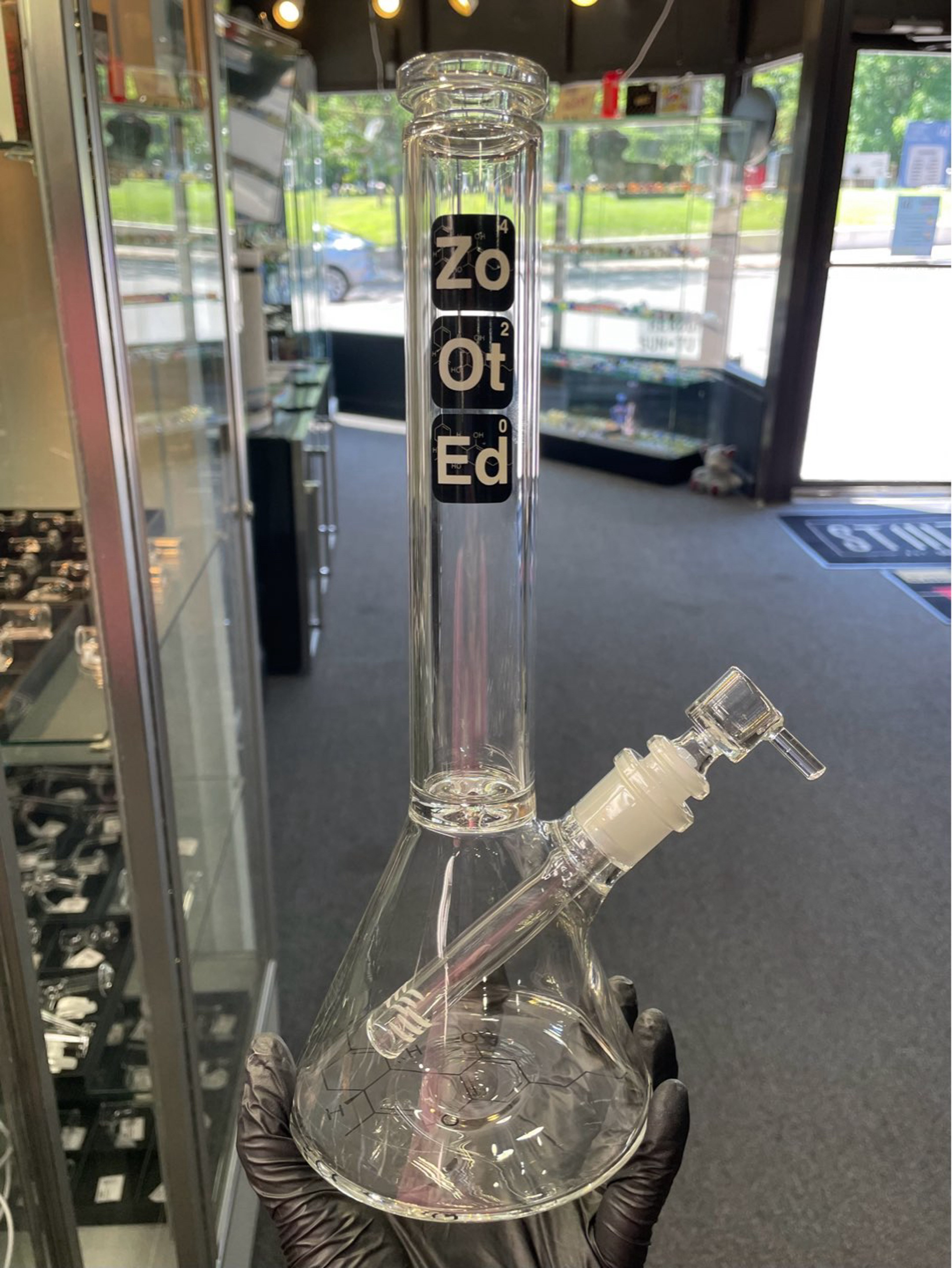 Preview pic of Zooted Slim Beaker 12” Waterpipe