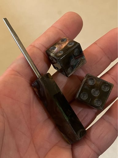 Preview pic of Dunkin Dabber Dice set by DunkinMedz