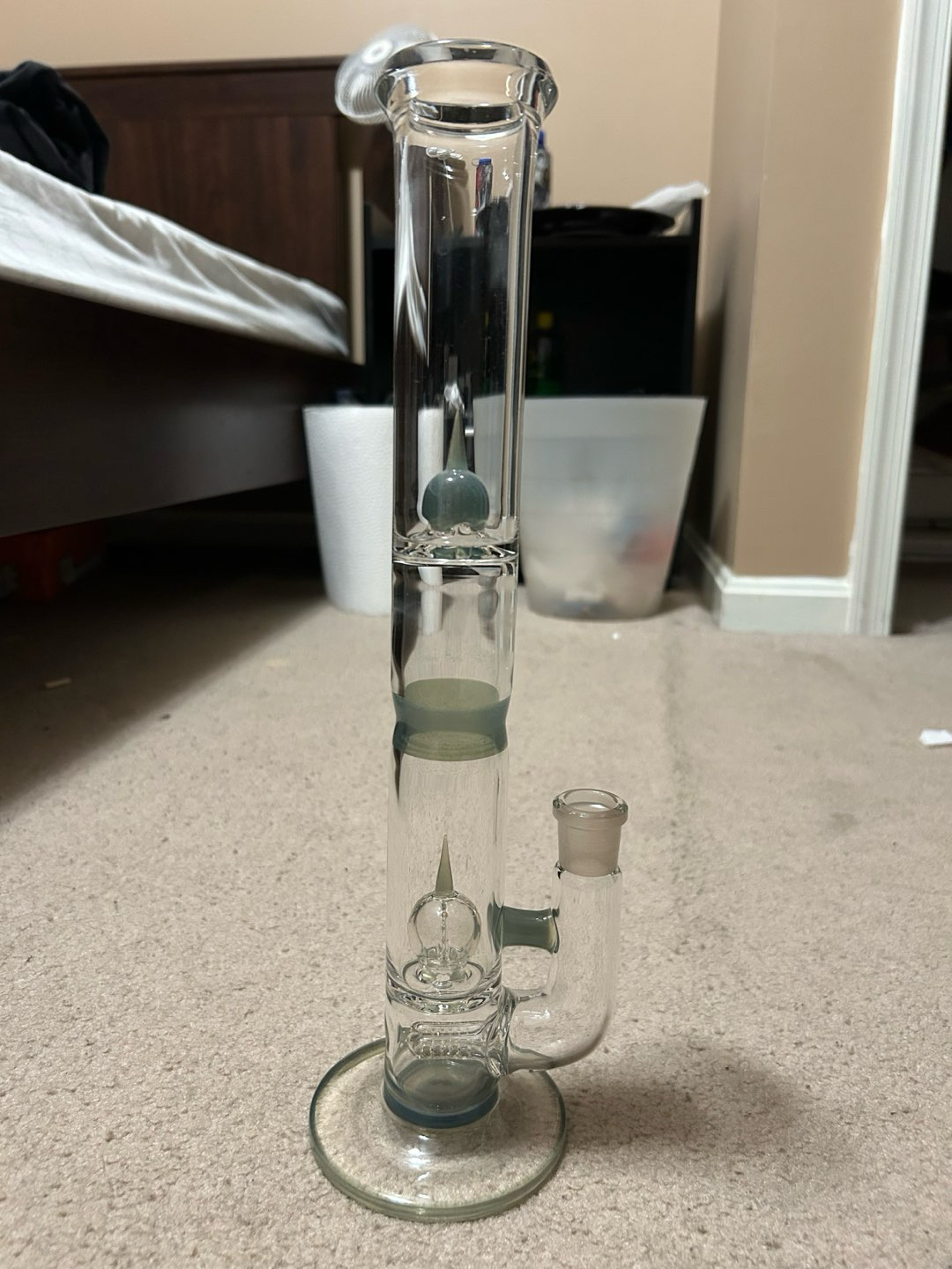 Preview pic of Greenforestglass dual stem to imp with splash guard