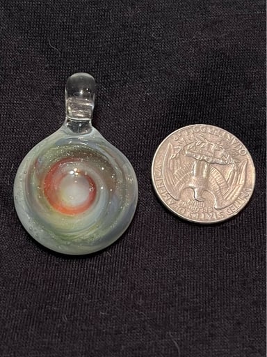 Preview pic of Colorful swirl pendant
