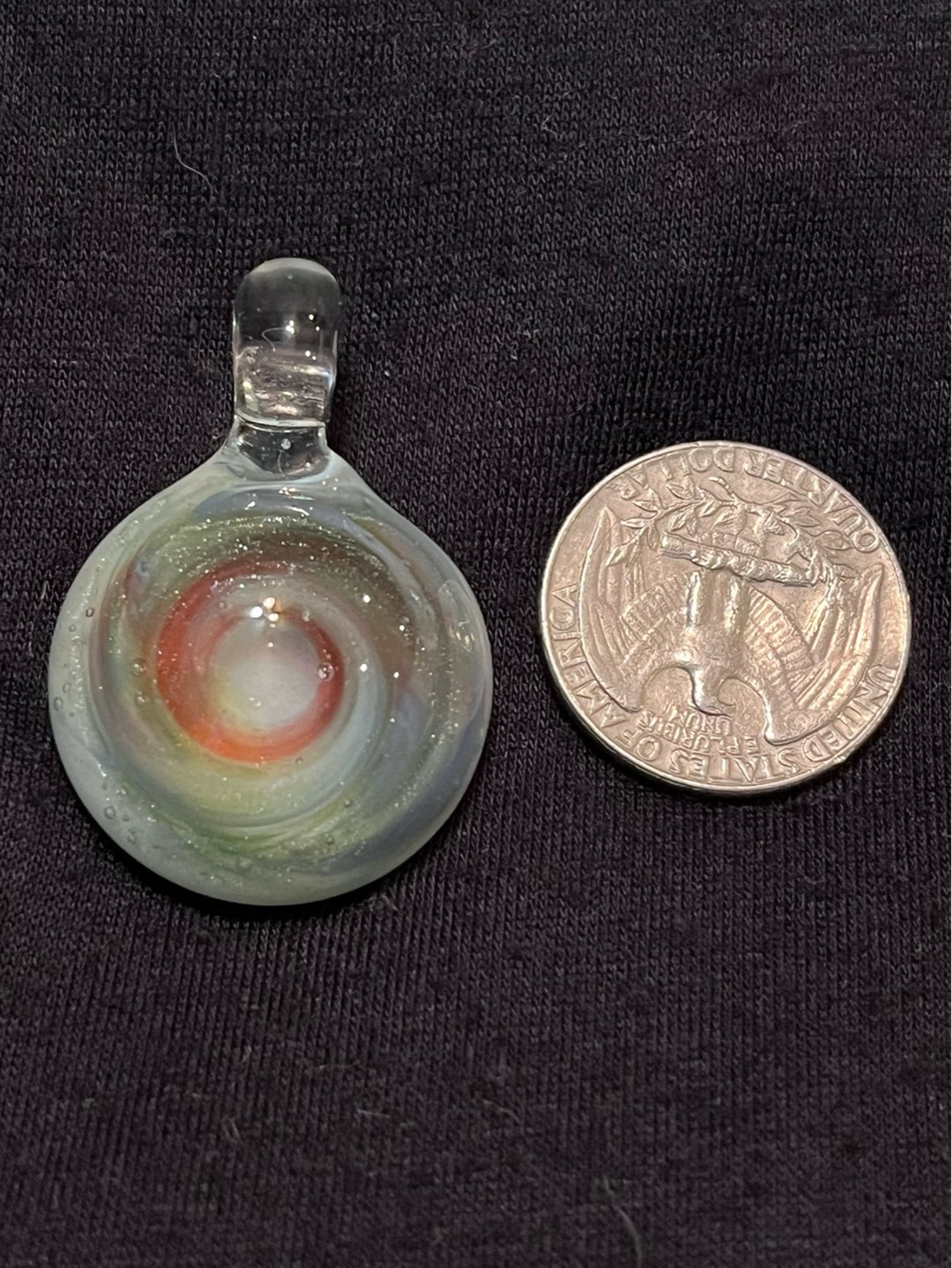 Preview pic of Colorful swirl pendant
