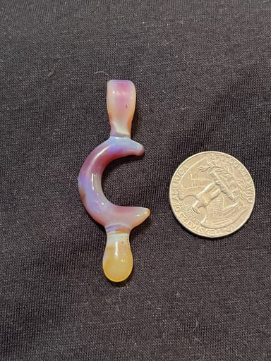 Preview pic of Caribbean coral crescent moon Drip