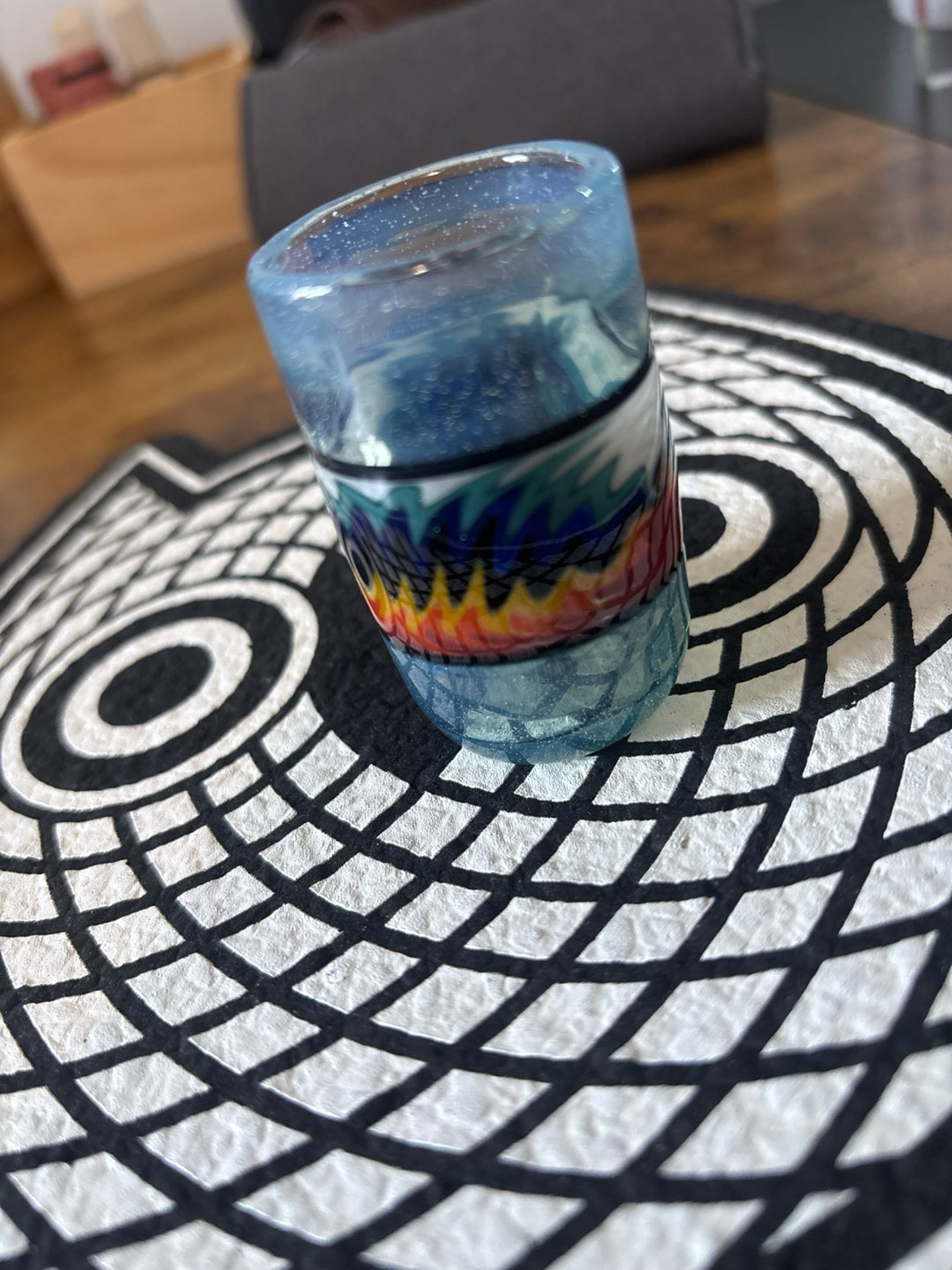 Preview pic of Wigwag shit glass/qtip holder