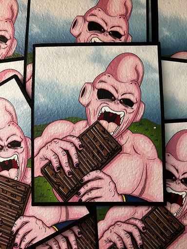 Preview pic of Shit happens DBZ moodmat series #3