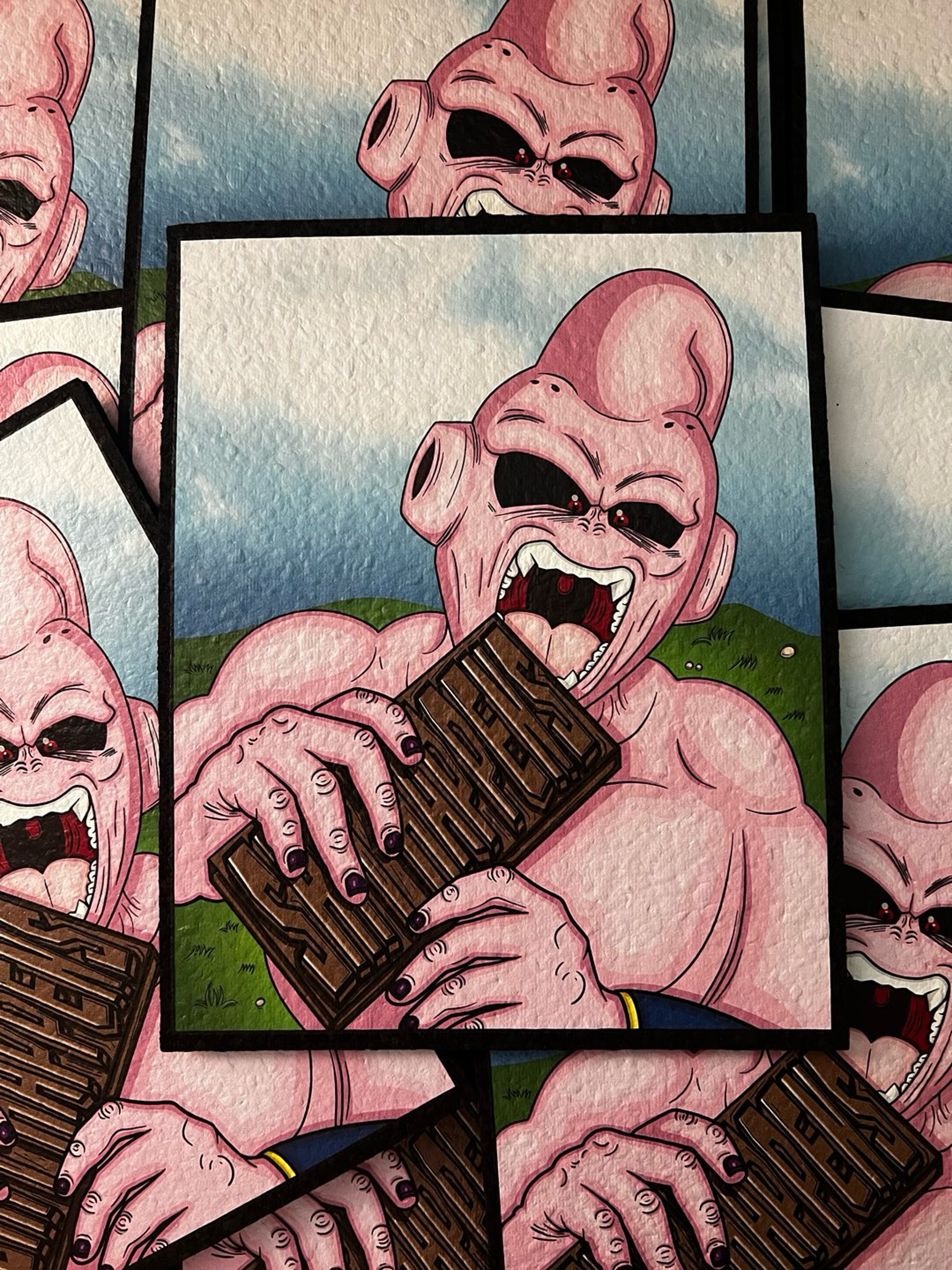 Preview pic of Shit happens DBZ moodmat series #3