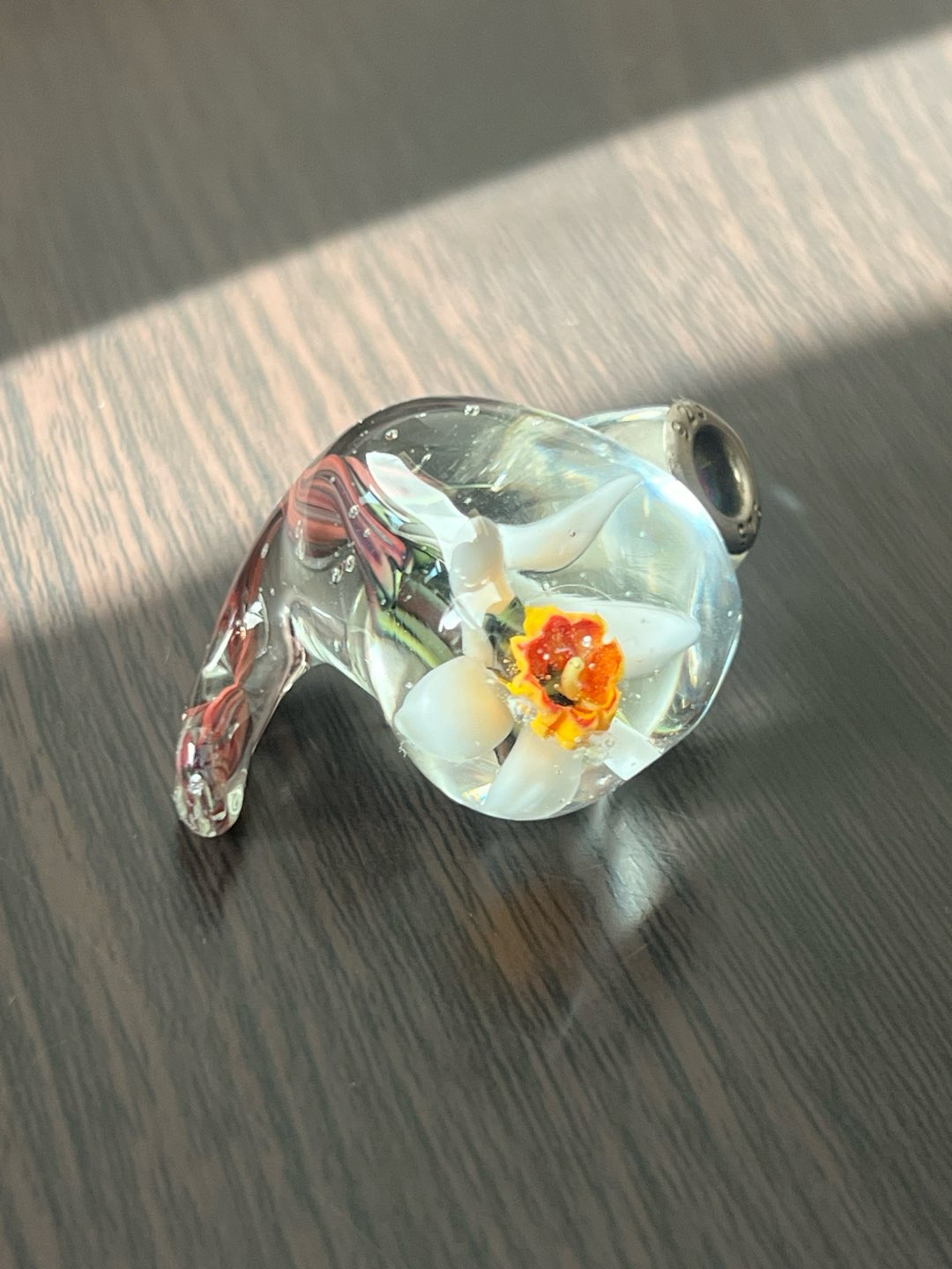 Preview pic of Unique flower pendant with 925 bale