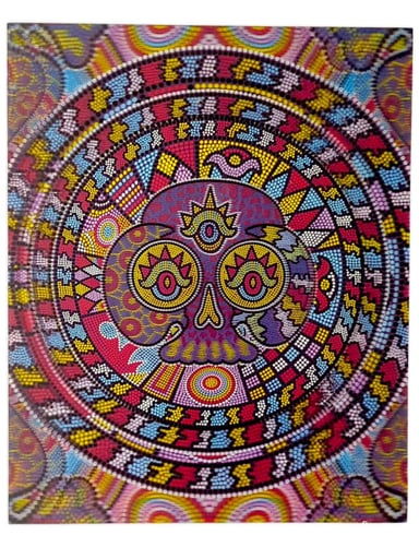 Preview pic of Takao x Slinger x Pyroscopic (The Parking Lot Collective) "Takao Skull" Lenticular Print