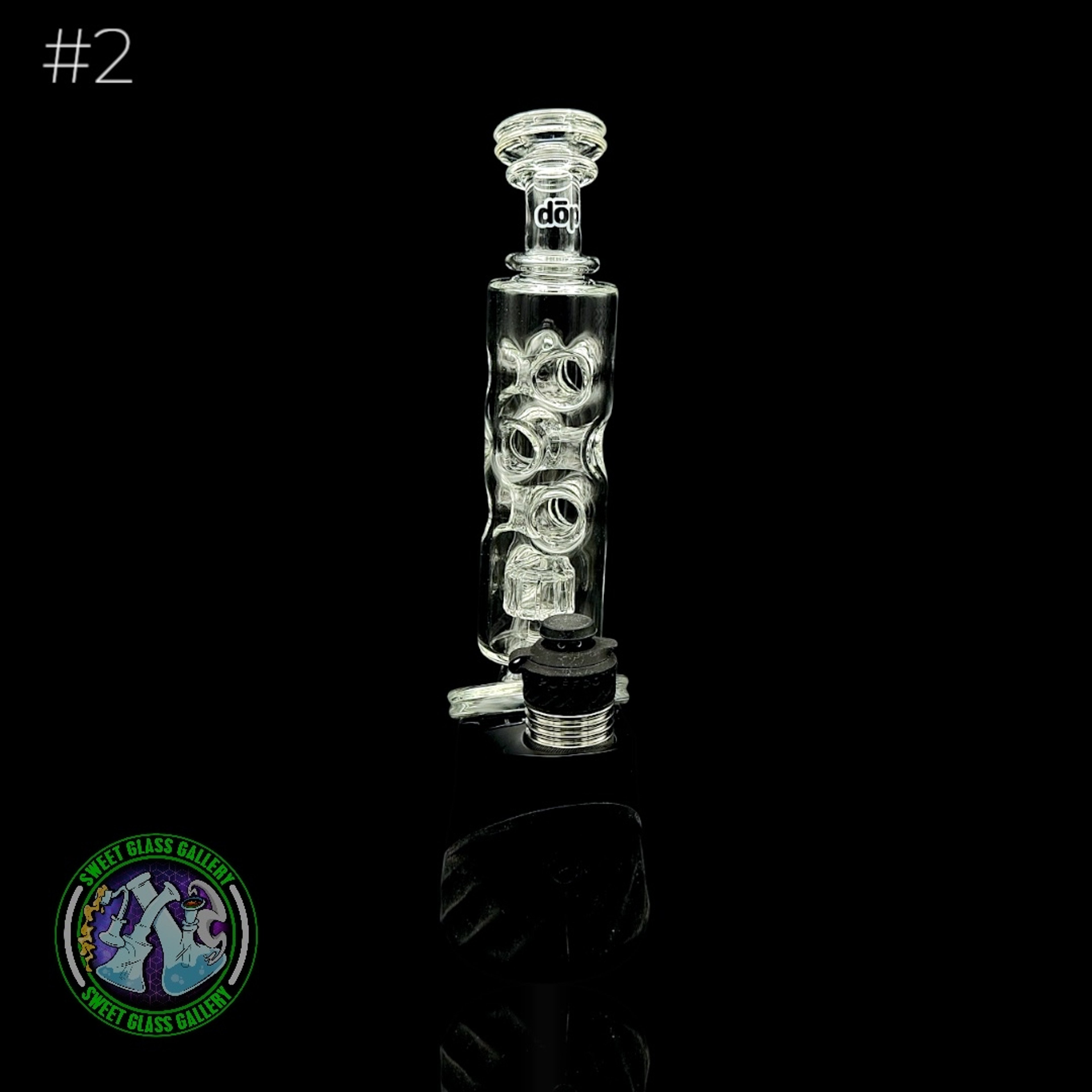 Preview pic of Dōp Glass - Puffco Attachment - Straight Fab #2
