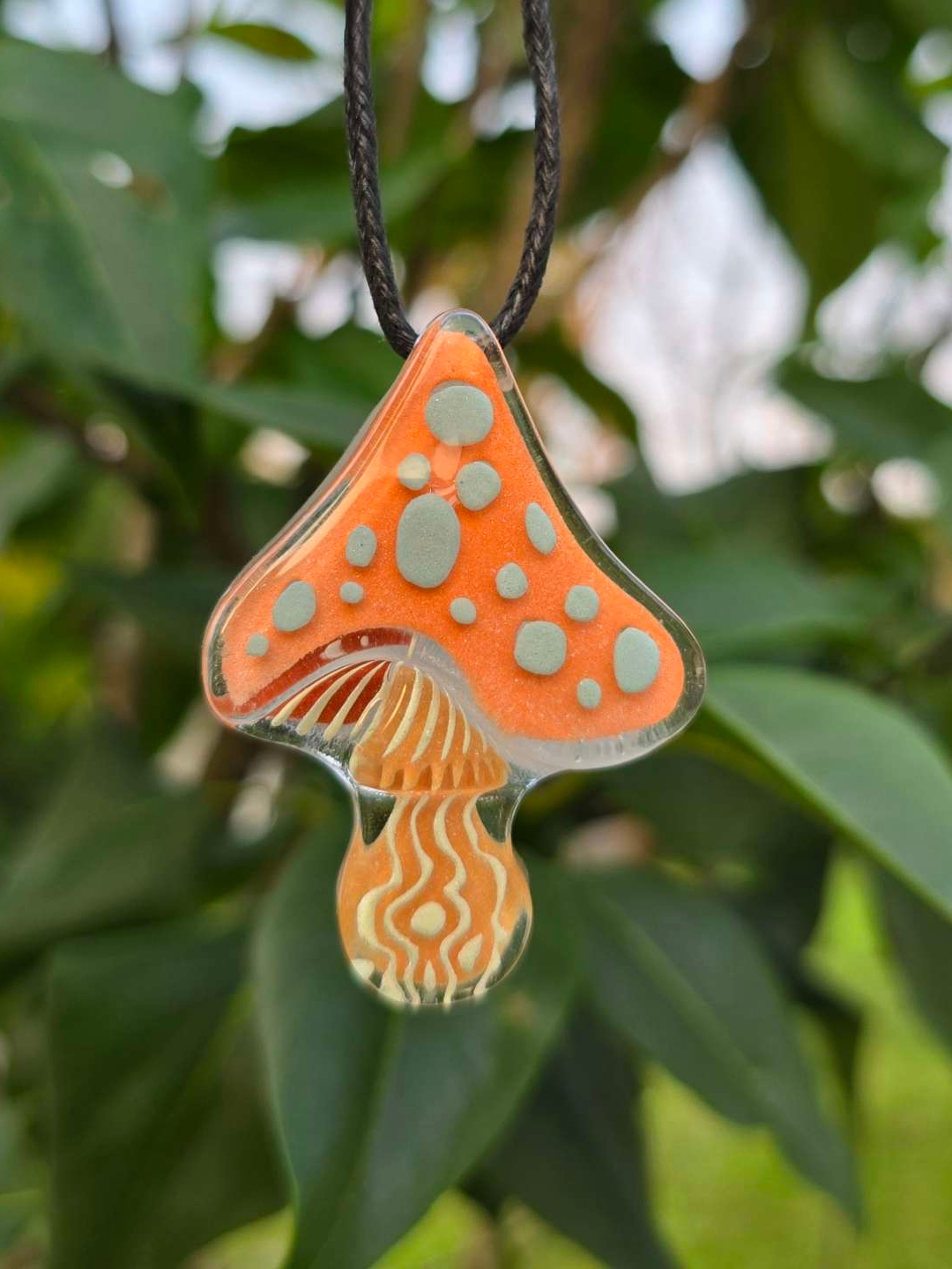 Preview pic of Glow Mushroom Layered Glow Pendant