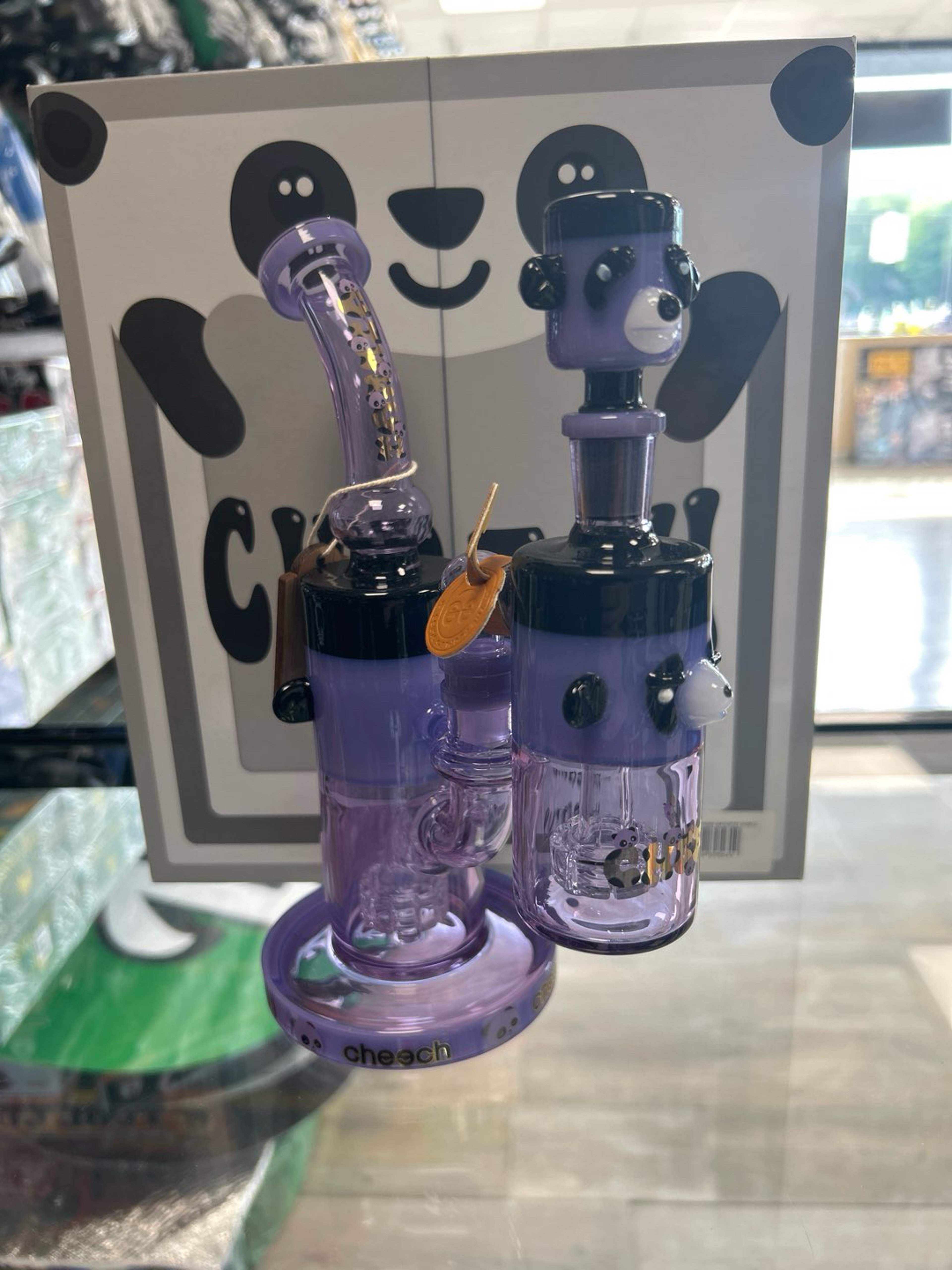 Preview pic of Purple panda bong