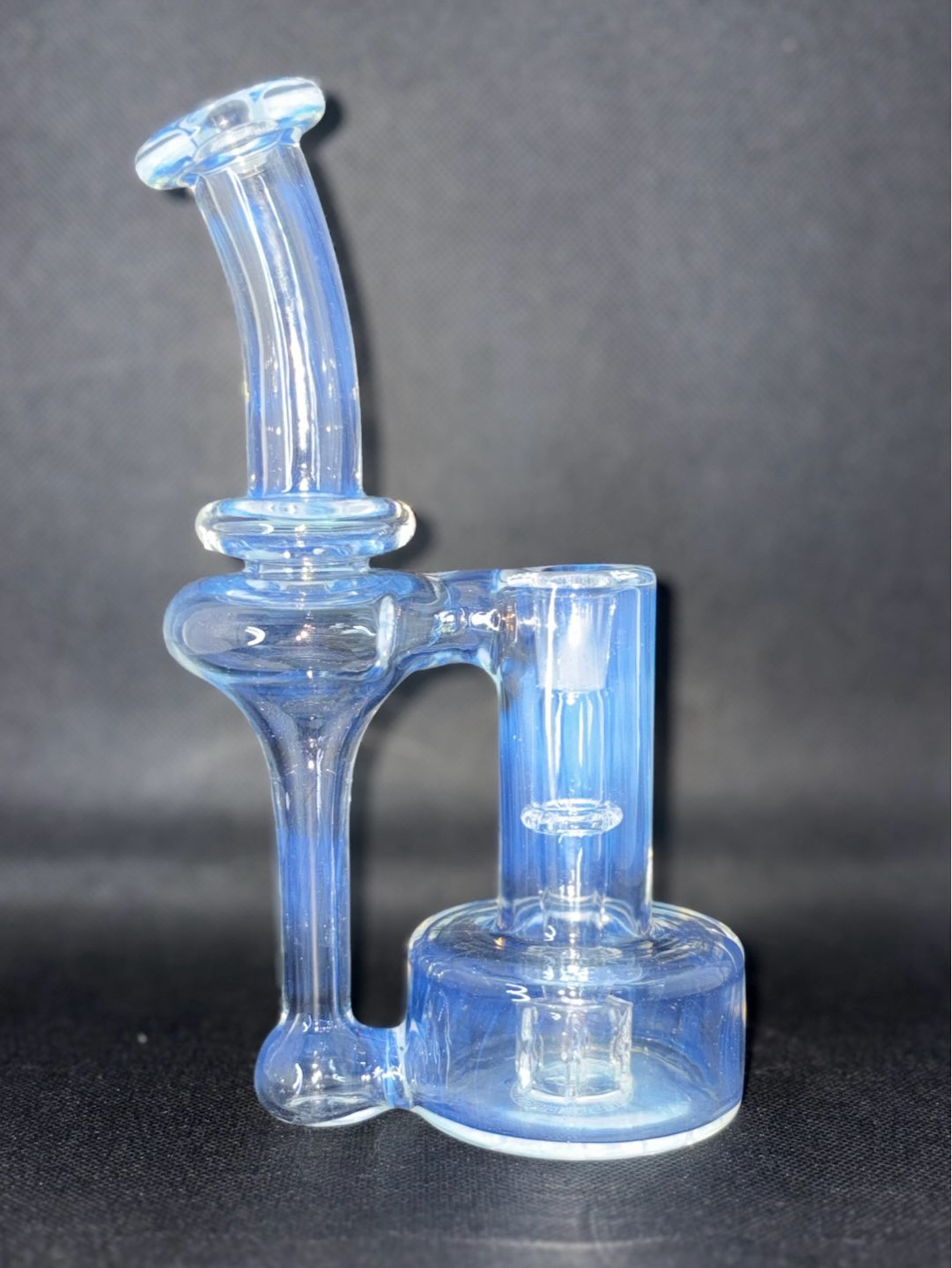 Preview pic of Greek Glass 10mm Rbr Secret White