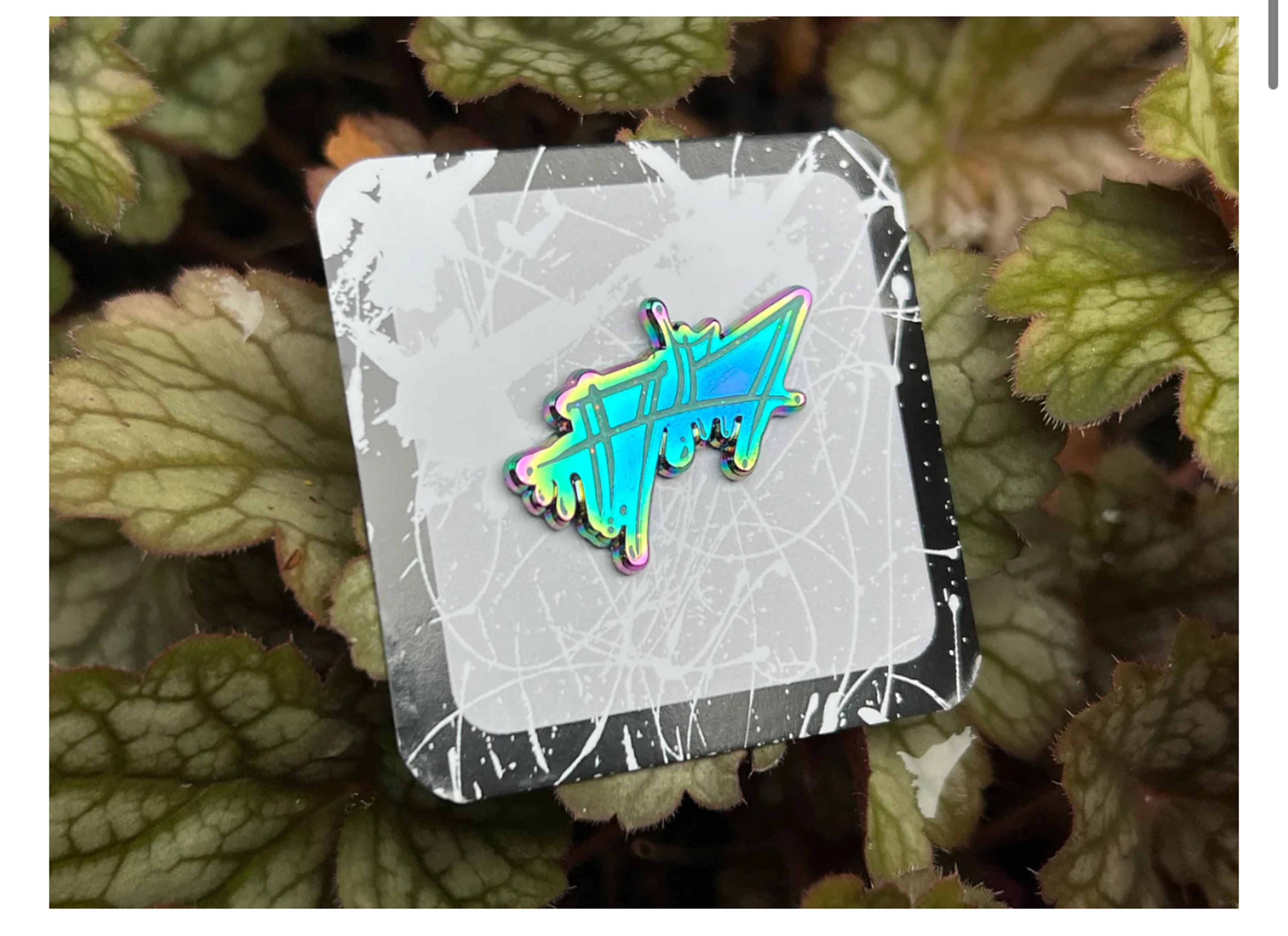 Preview pic of Aaron brooks ab logo pin